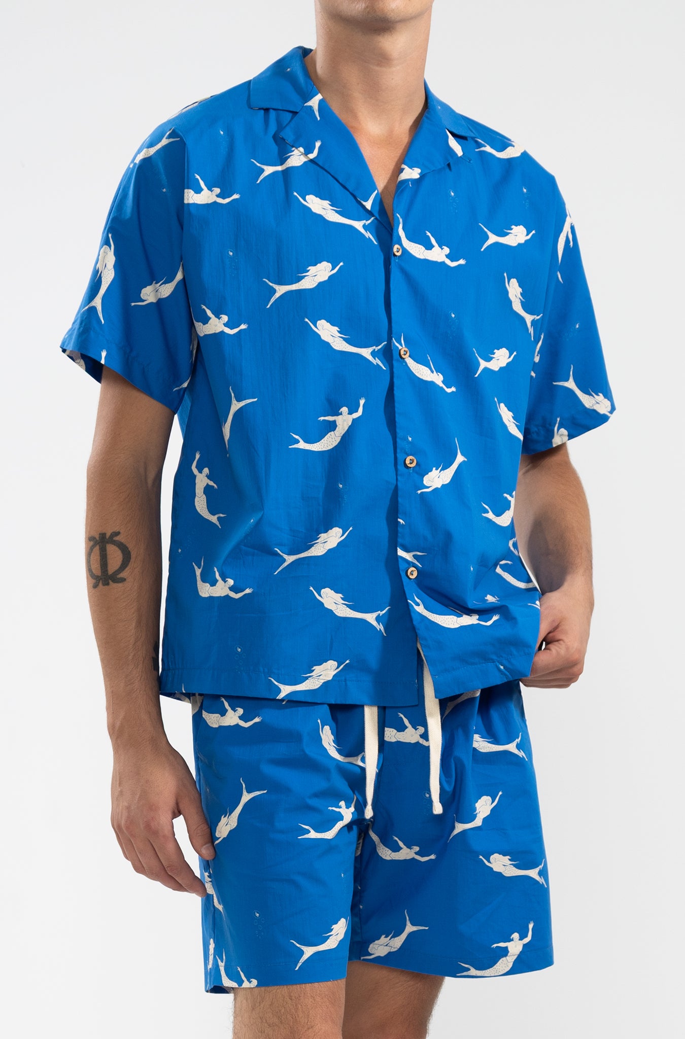 Shorts Fede Sirène Bleu