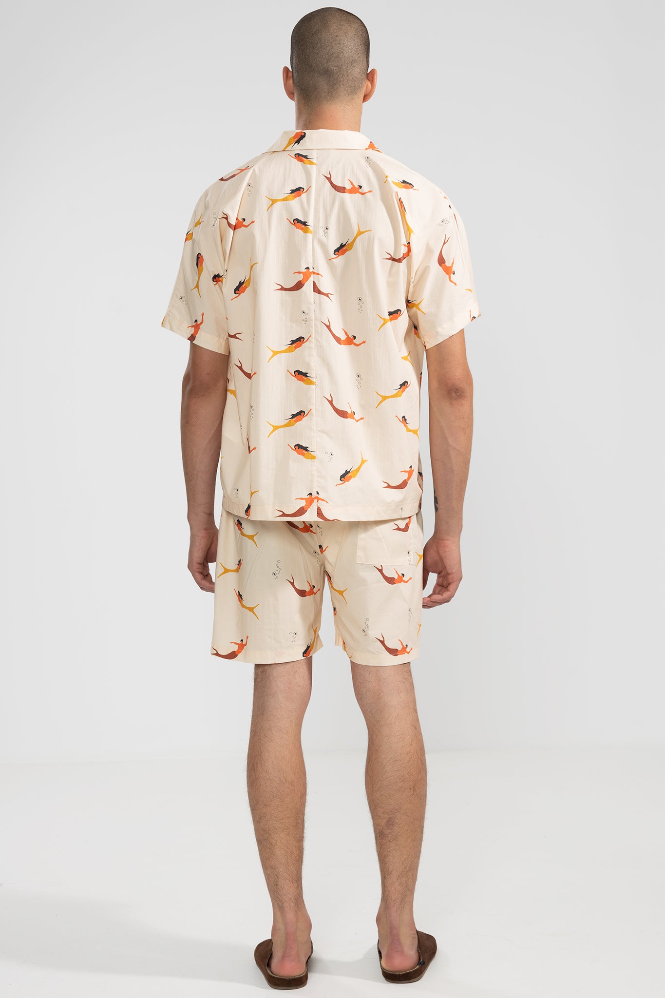 Shorts Fede Mermaid Crème