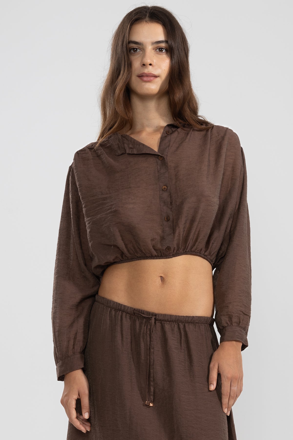 Camicia Abby Choco