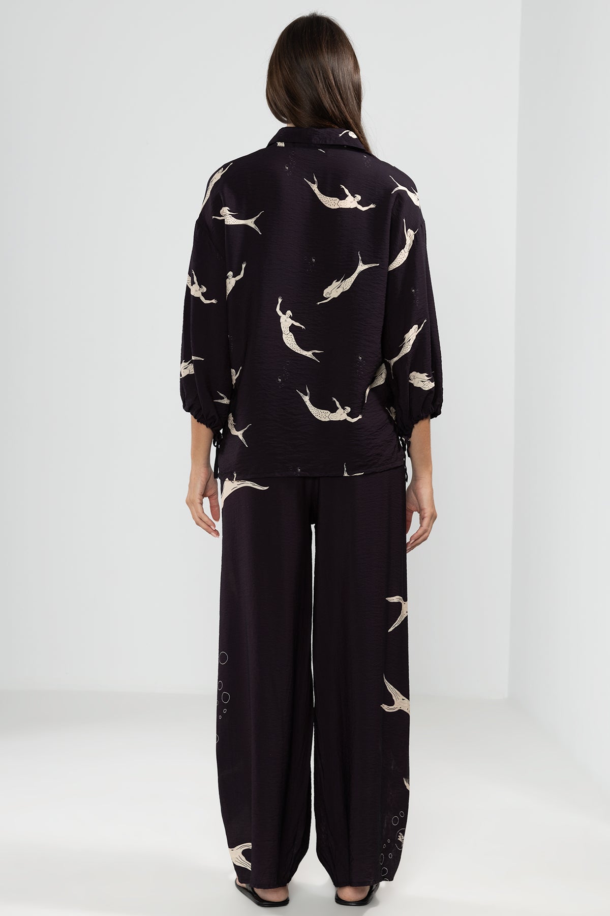 Camicia Flo Mermaid Nera