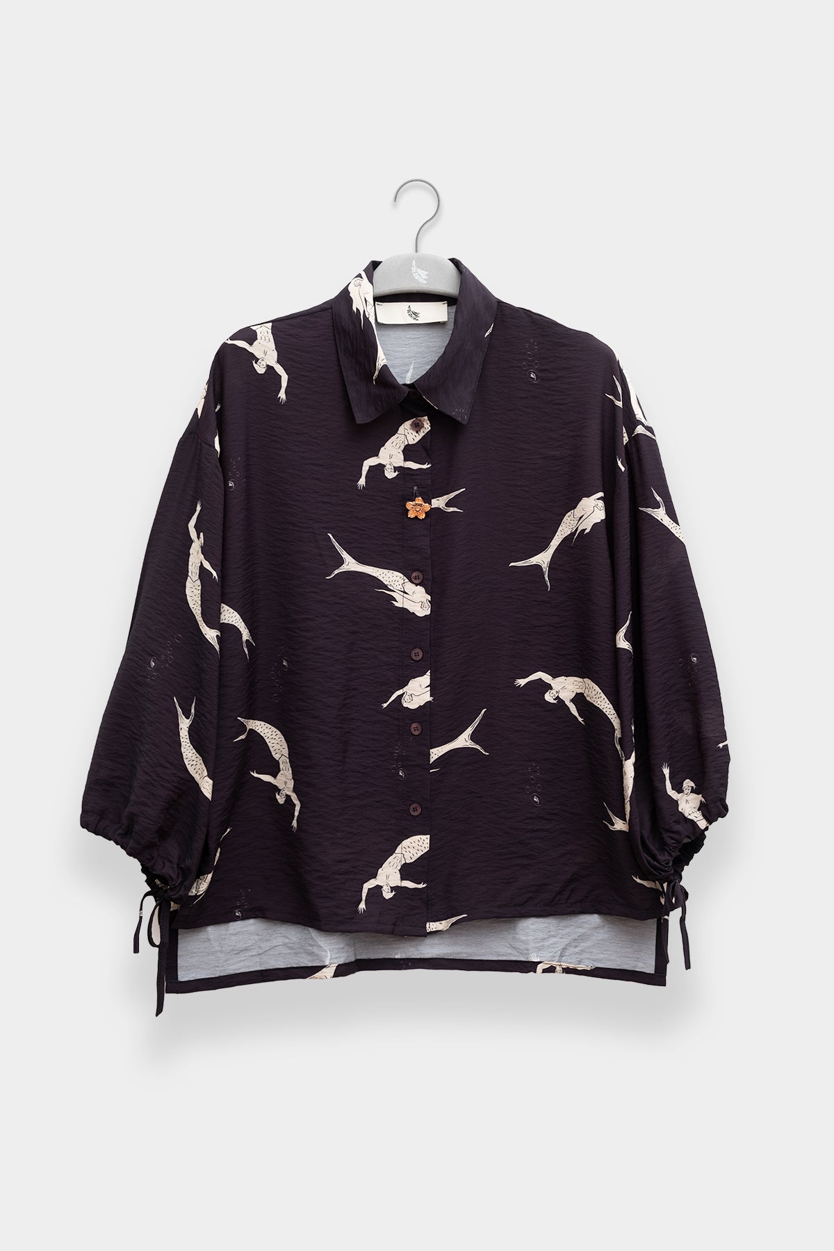 Camisa Flo Mermaid Black
