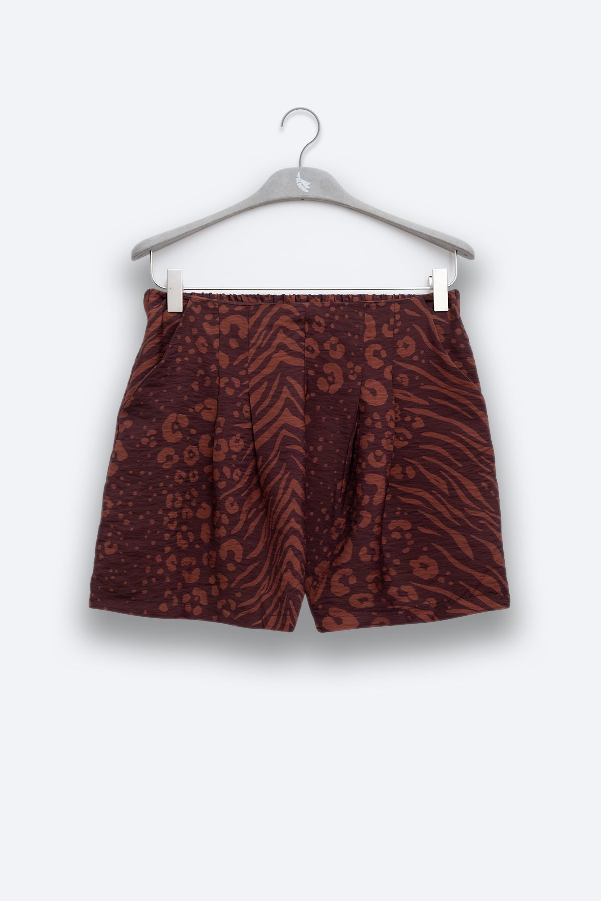 Flo Shorts in Feline Chocolate