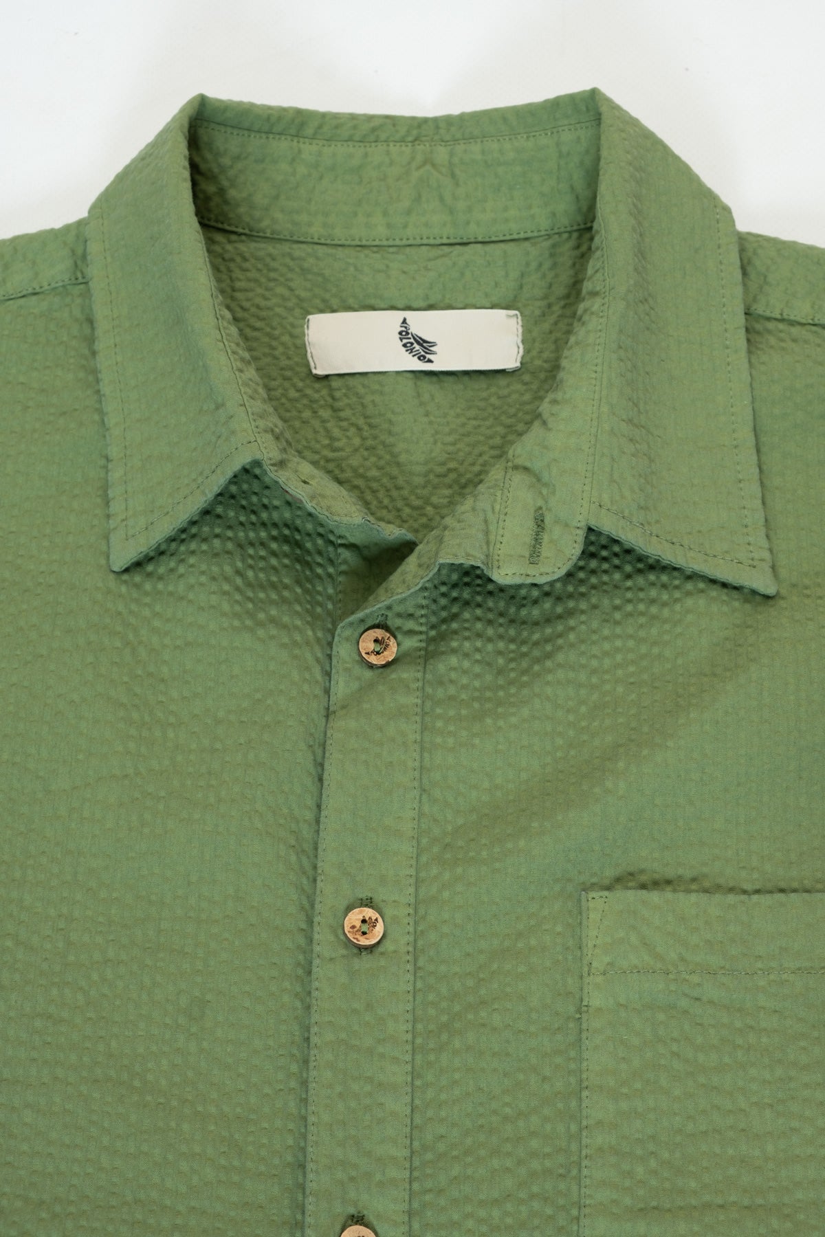 Chemise à manches courtes Fede crème