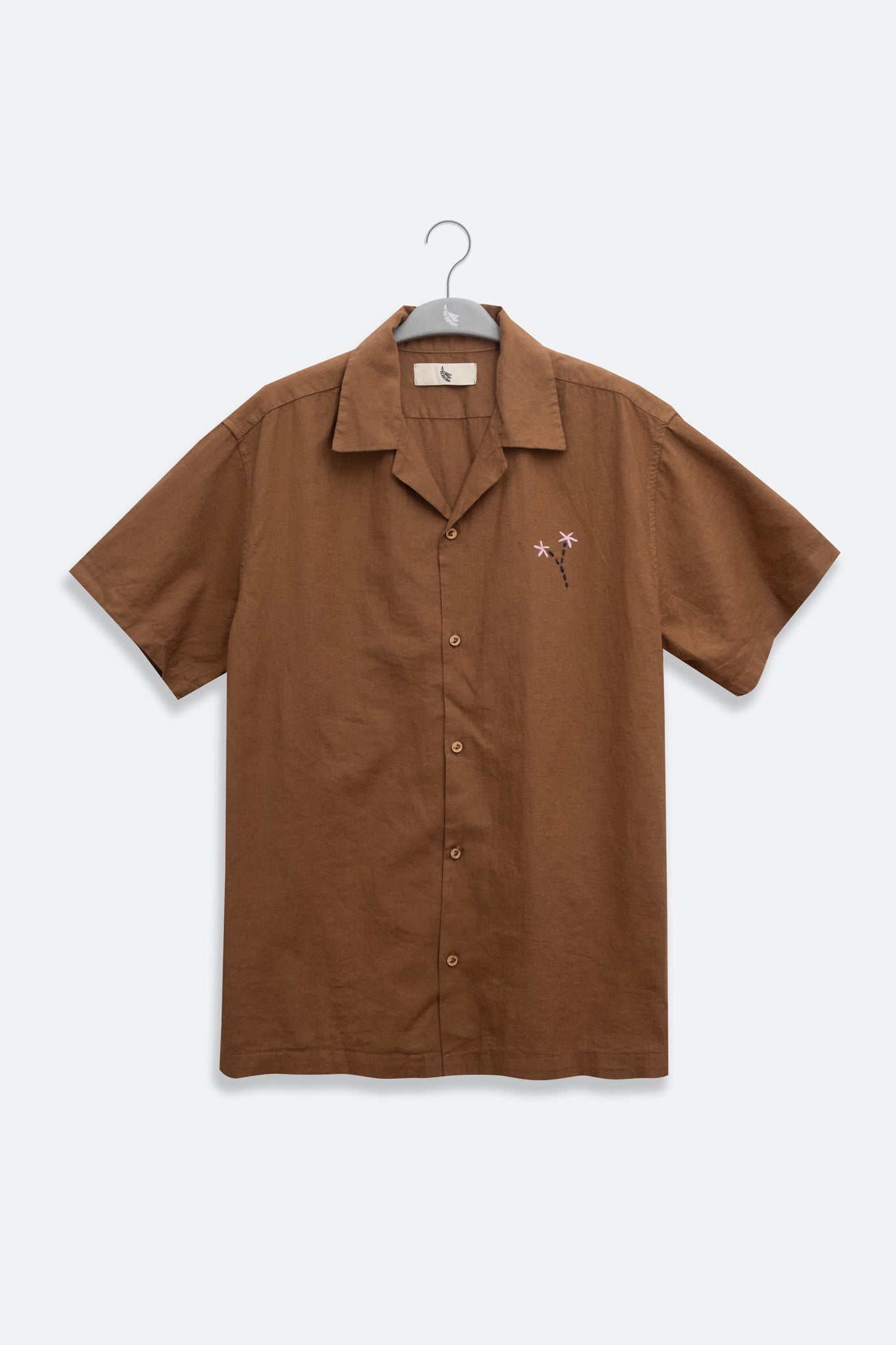 Chemise Camper Boxy Florale Camel
