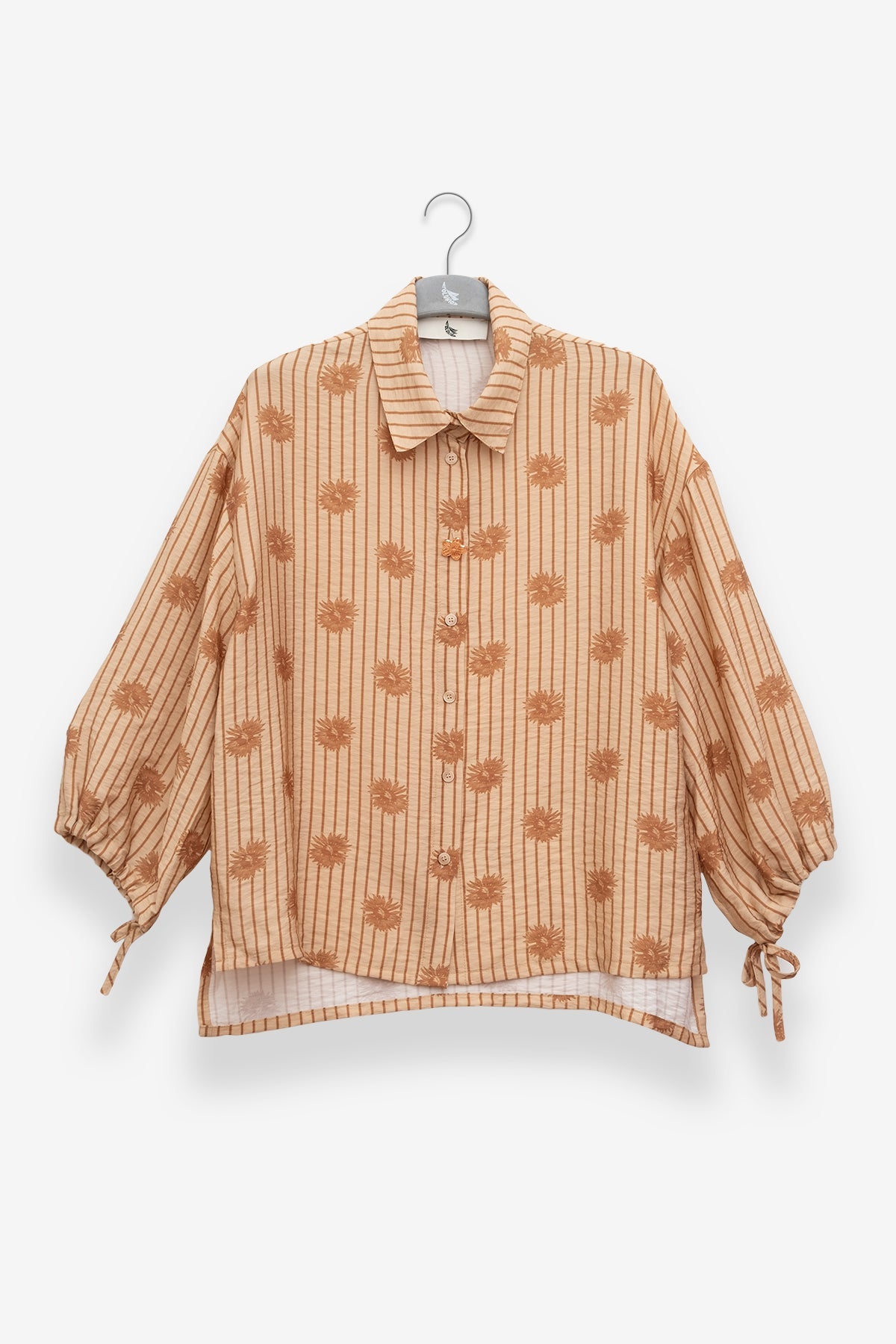 Flo Bloomline Hemd Camel