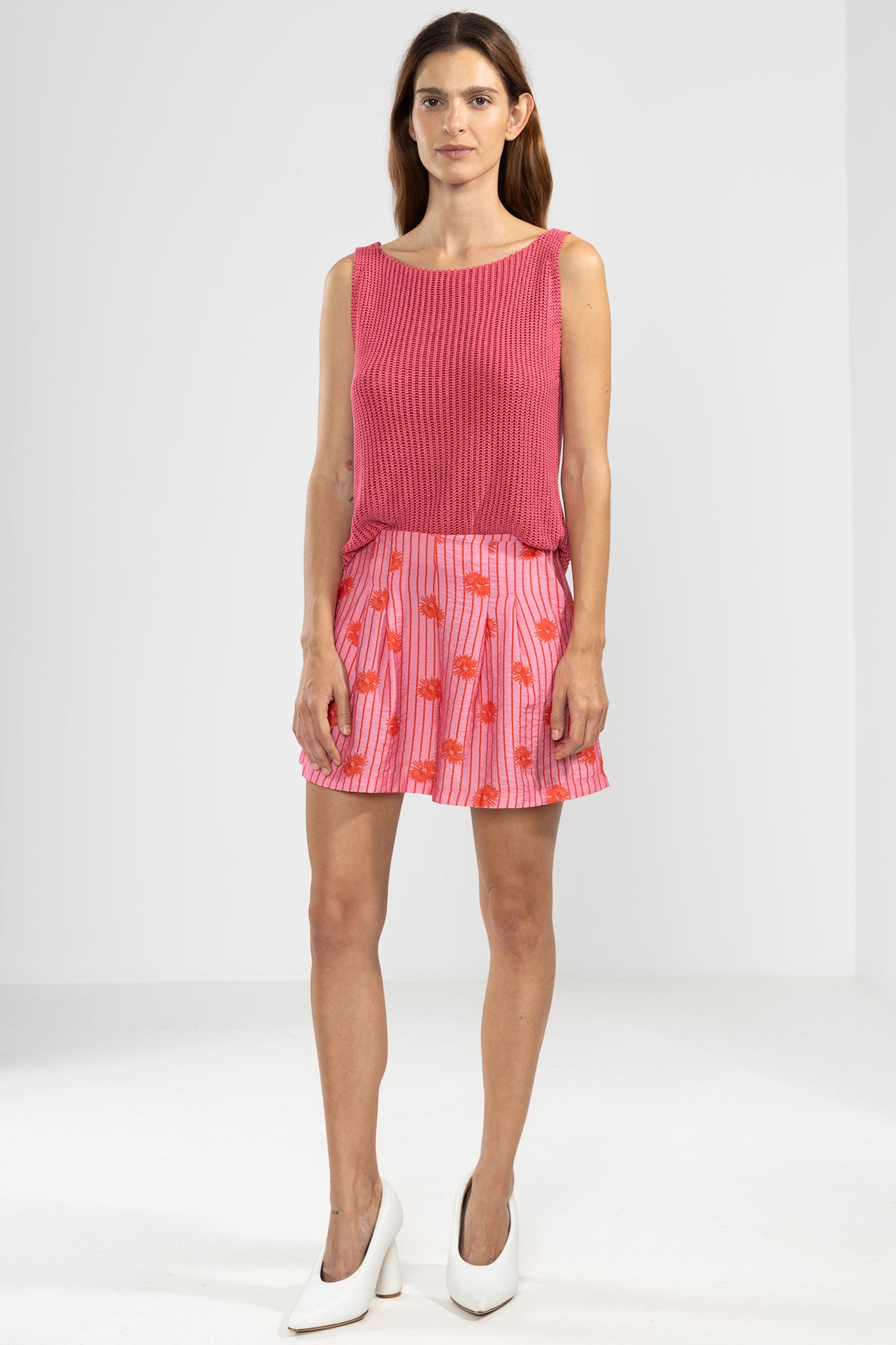 Flo Shorts in Bloomline Pink