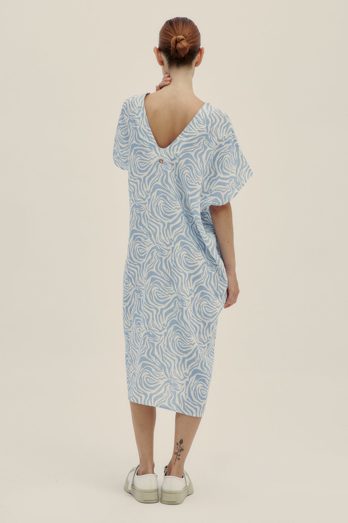 Kaftan Lu Zebra Cielo - Polonio