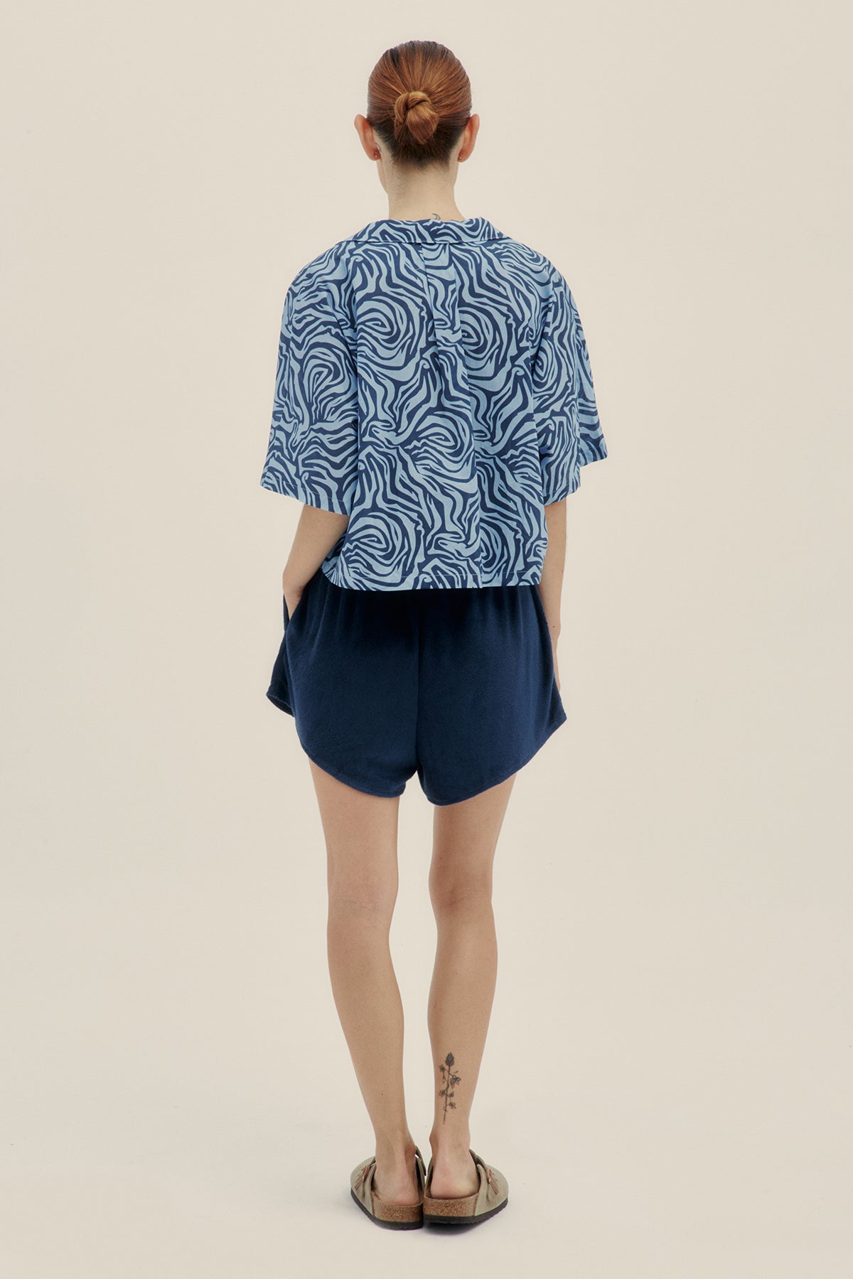 Top Polo Zebra Azul - Polonio