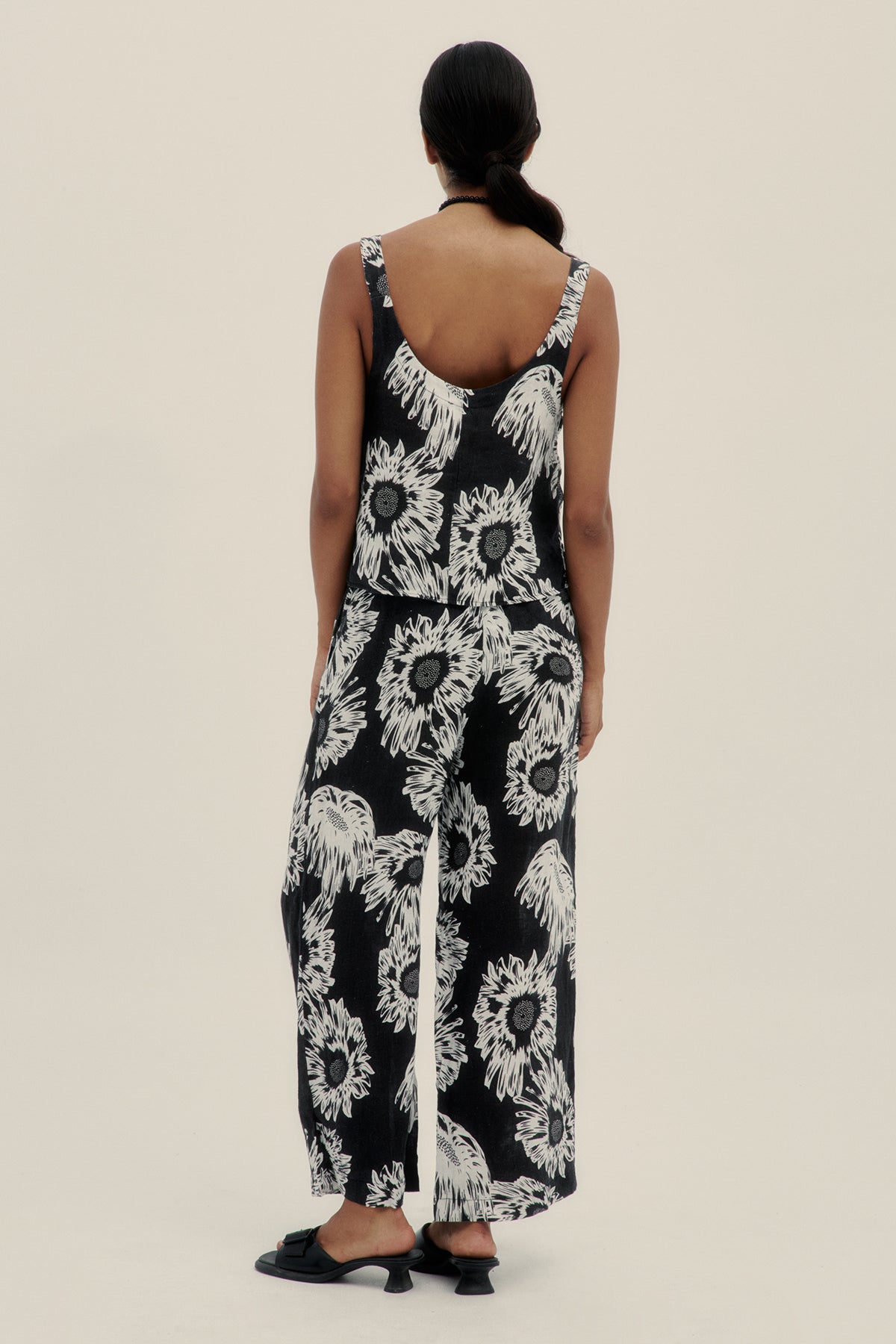 Top Lino Mica Jelly Black - Polonio