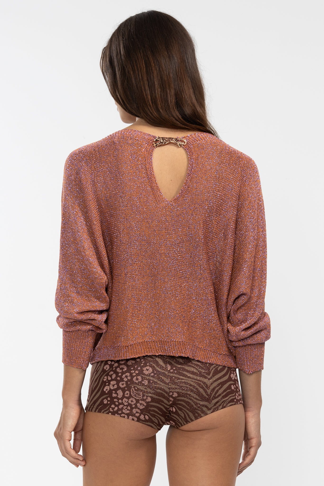 Jersey Lu Tigre en Lurex Sunset