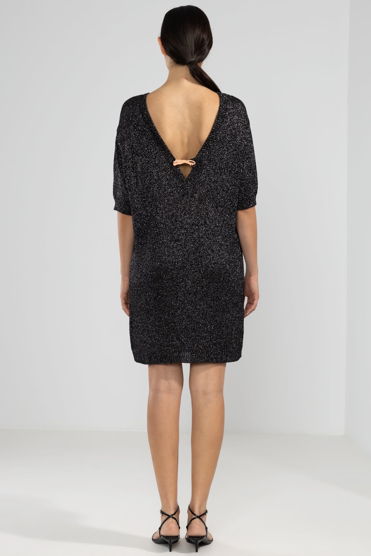 Lara Knit Dress in Black
