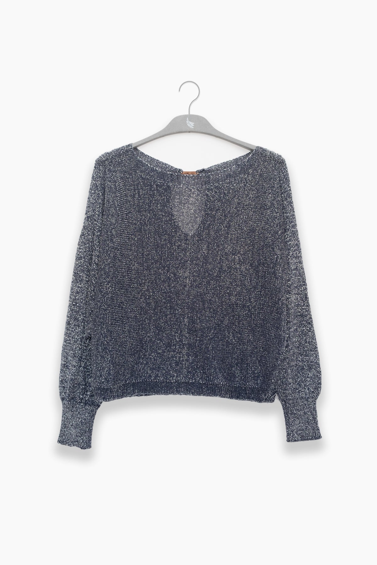 Jersey Lu Tigre en Lurex Denim