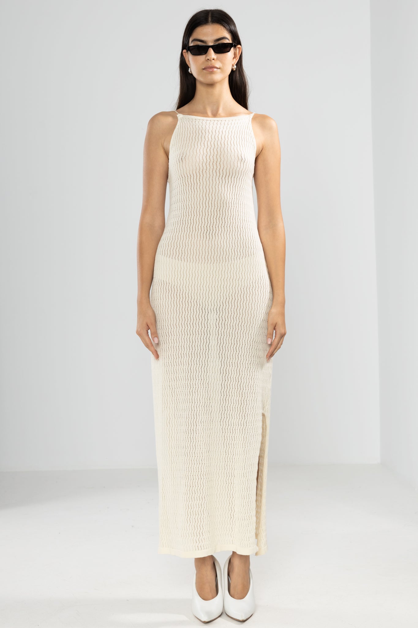 Maria Dress in Cream
