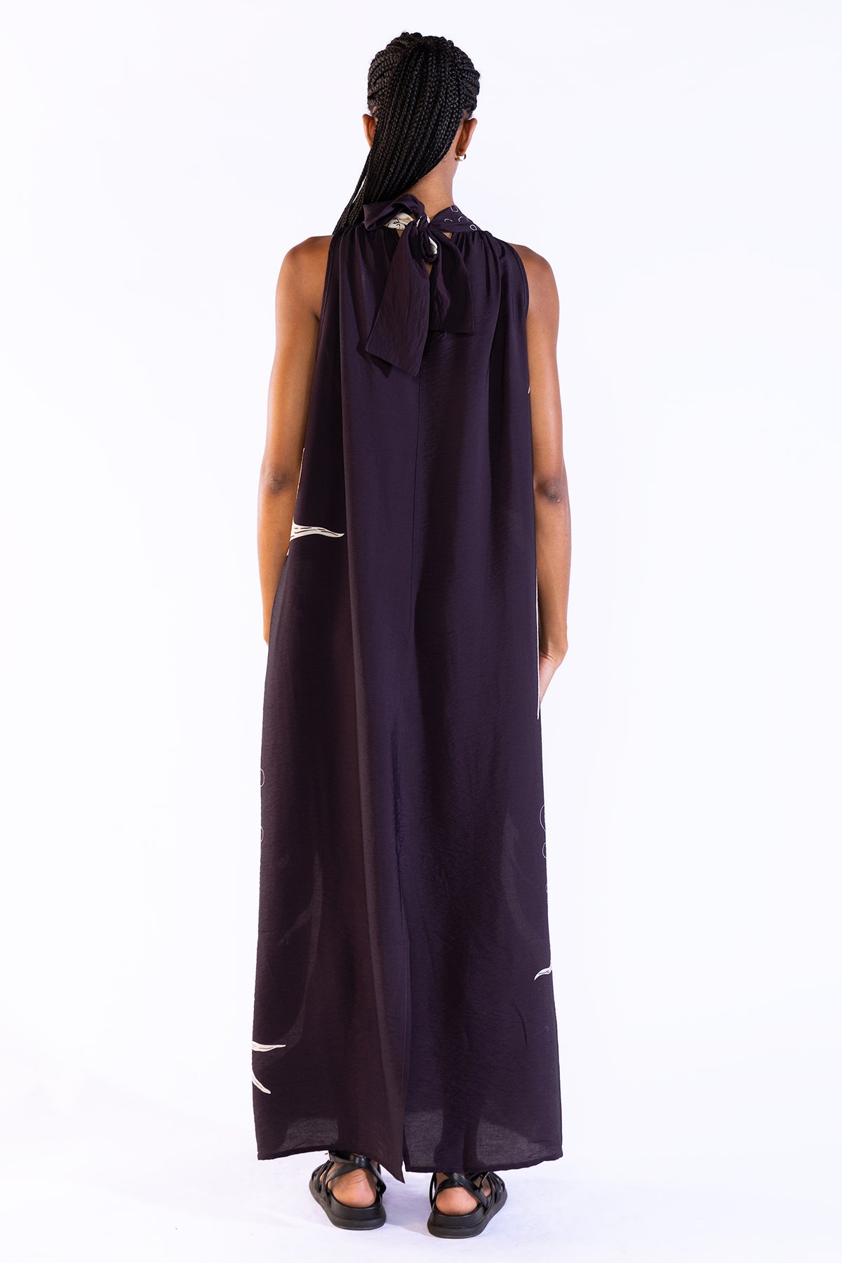 Vestito Halter Michu Sirena Nero