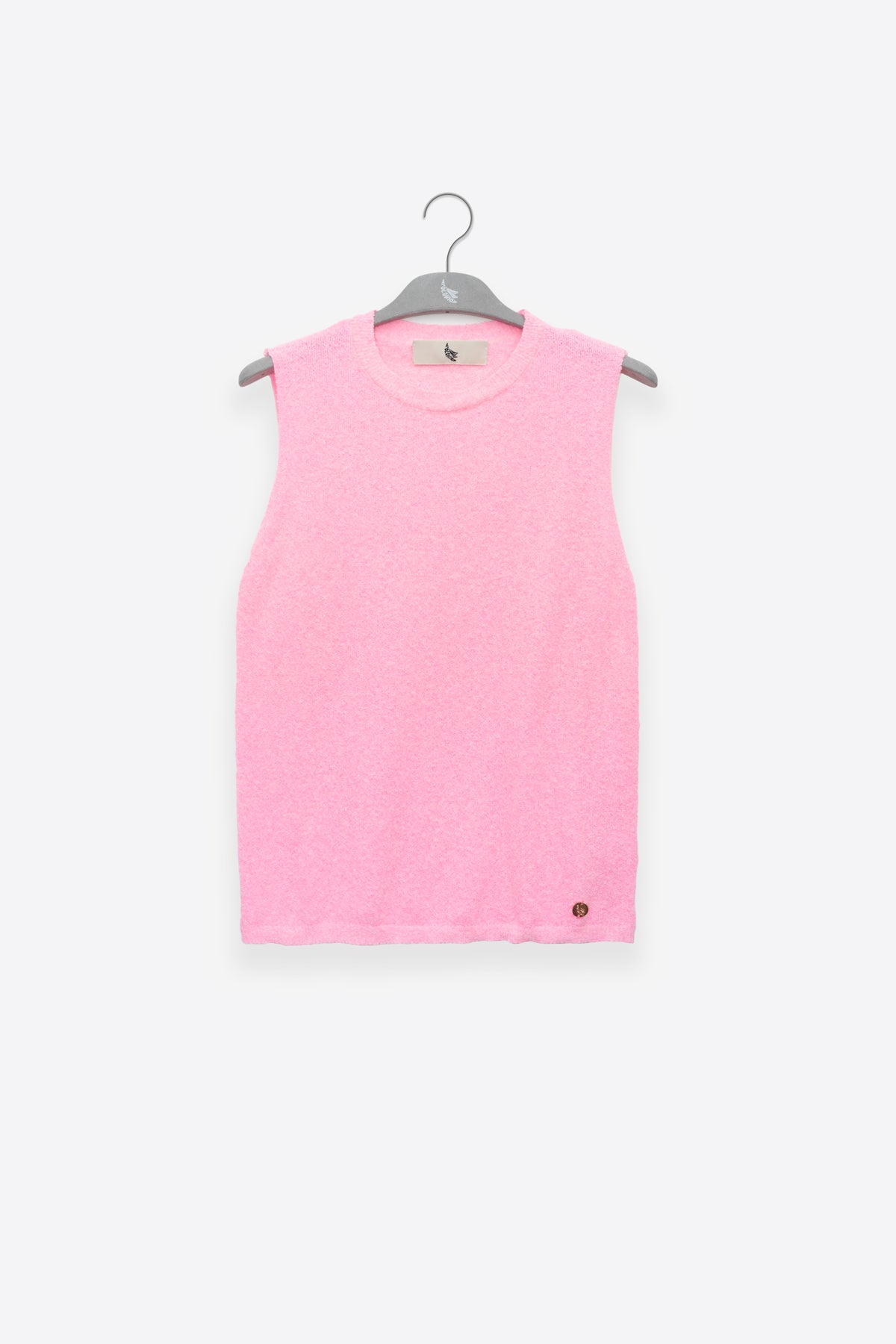 Tee-shirt Tricot en Rose