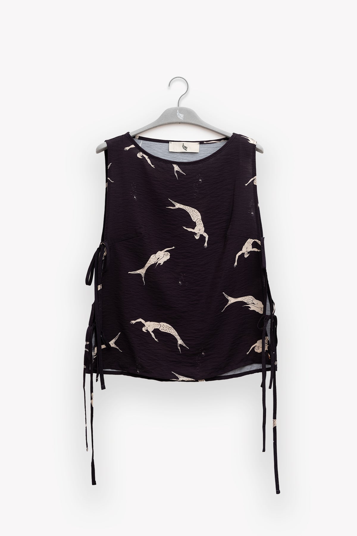 Top Flo Mermaid Black