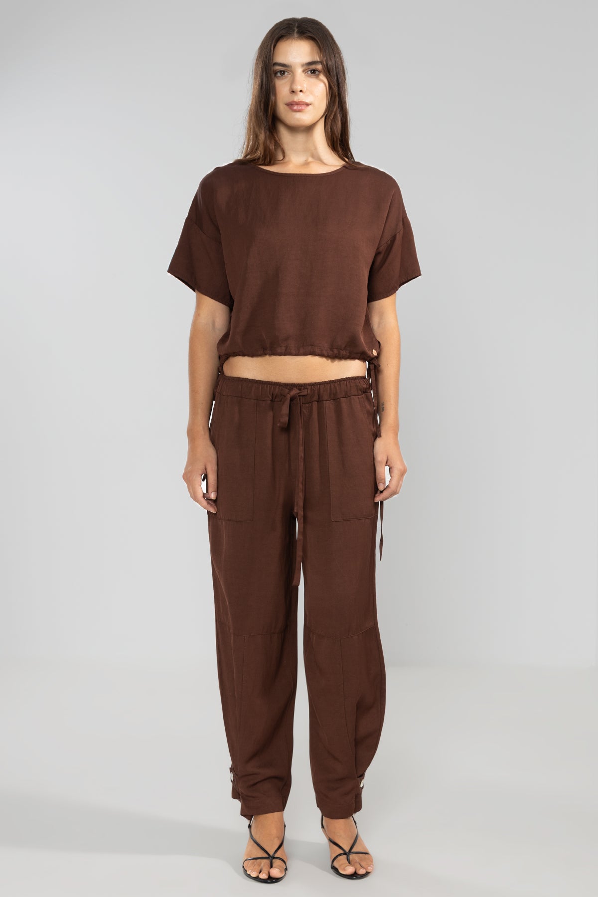 Workwear Pants in Choco