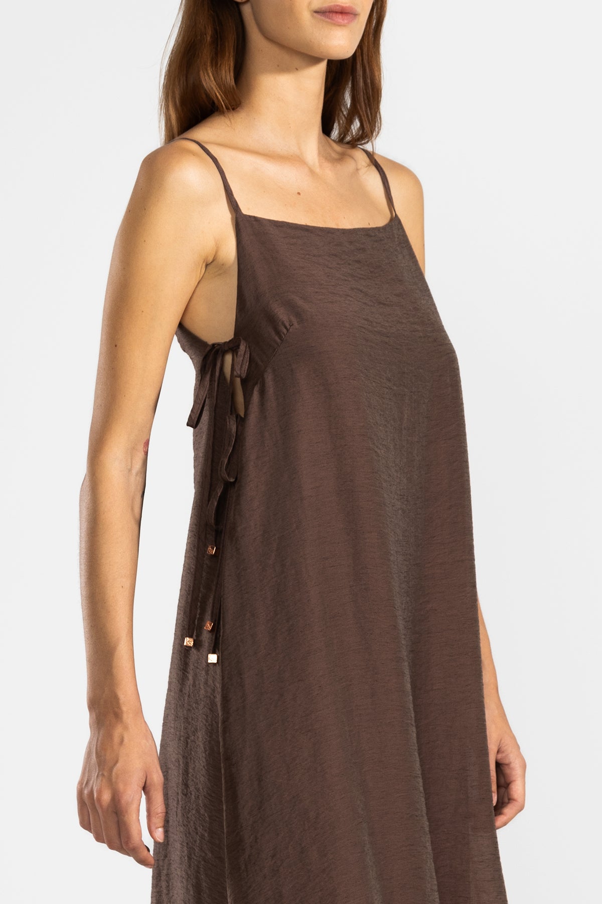 Abby Dress in Choco