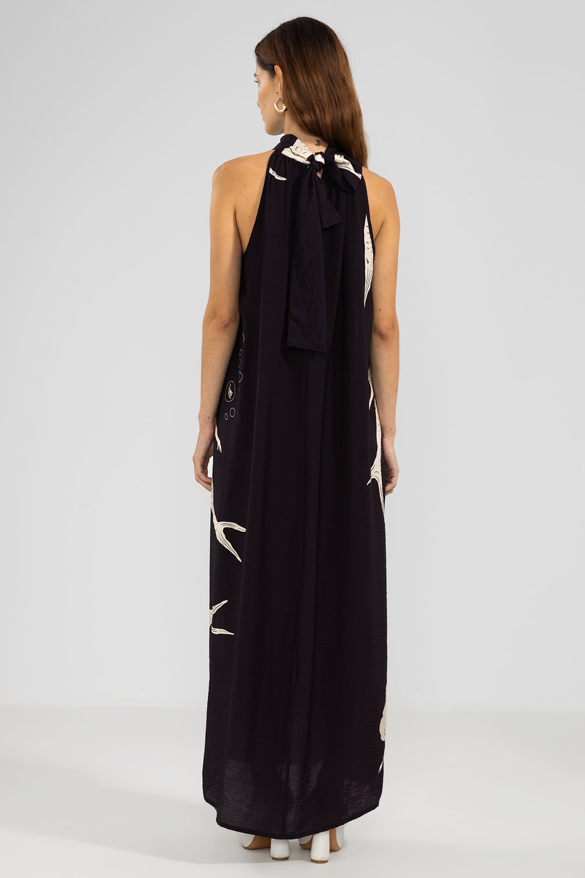 Vestito Halter Michu Sirena Nero