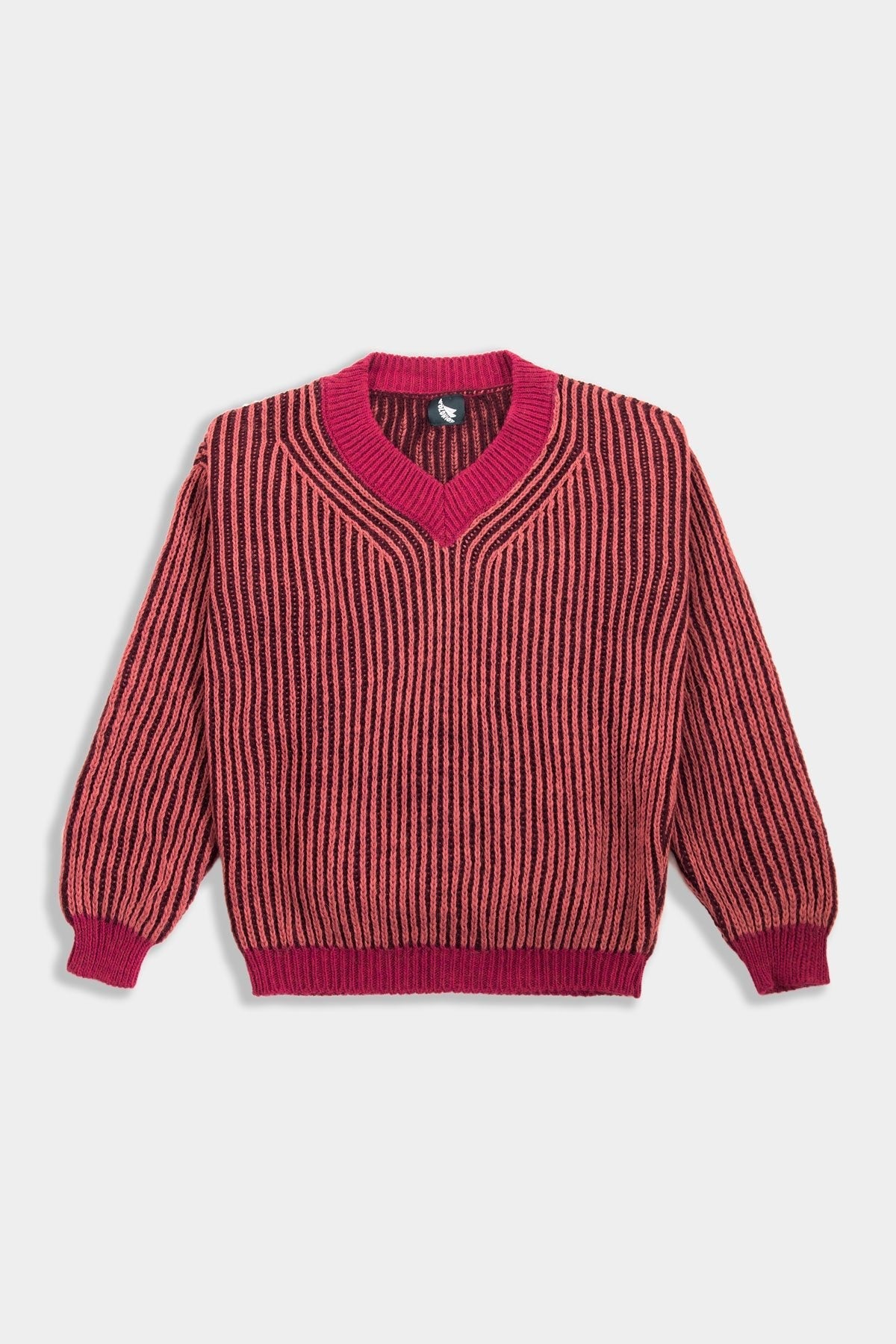 Amelie Sweater Burgundy - Polonio