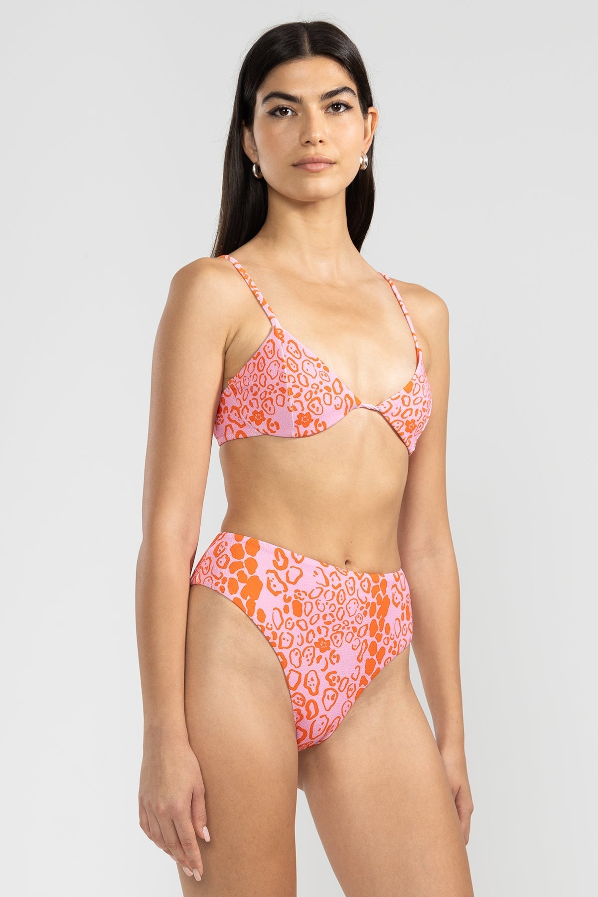 Bikini Cadaqués Jaguar Pink - Polonio Uruguay