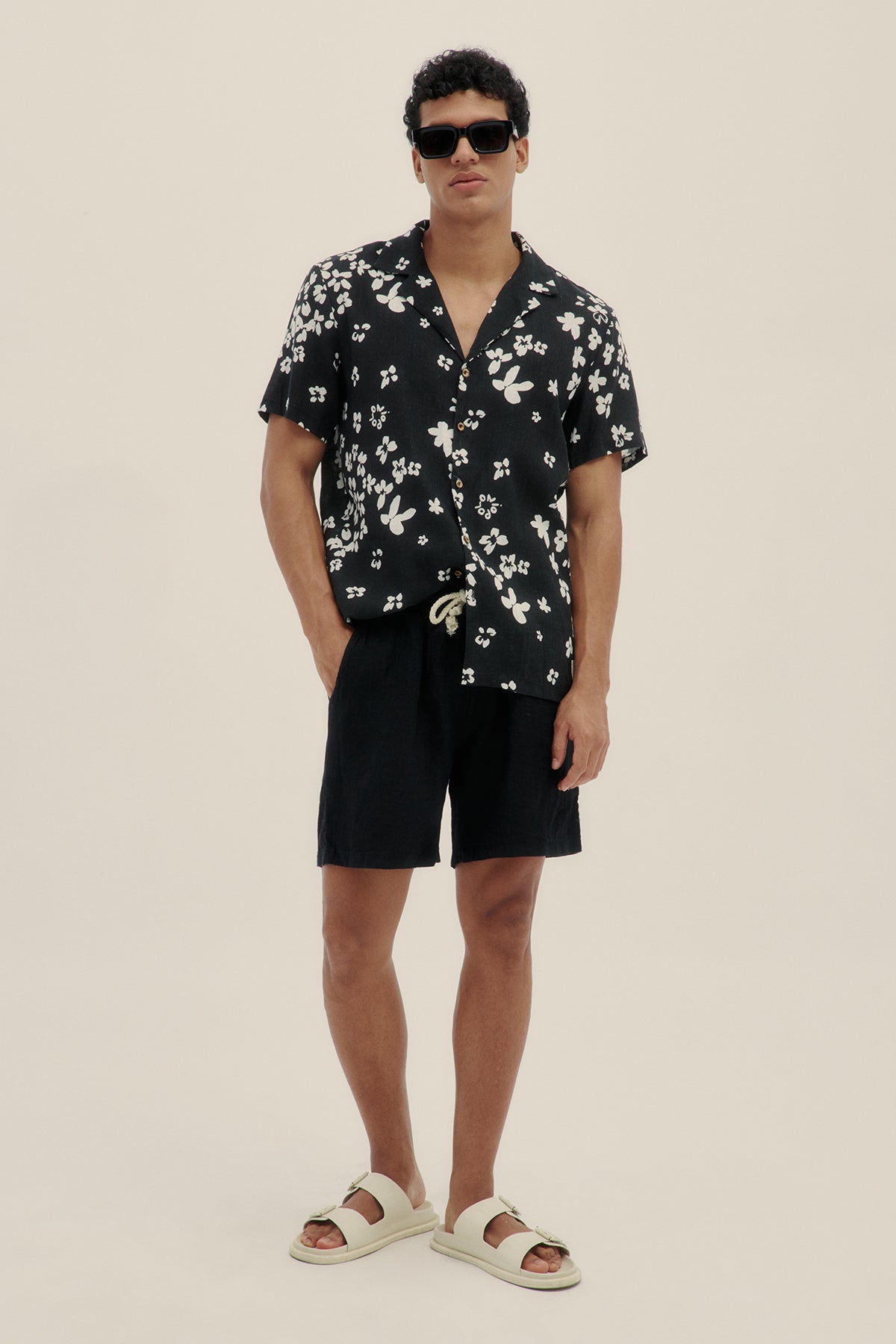 Blossom Camp-Collar Shirt - Polonio