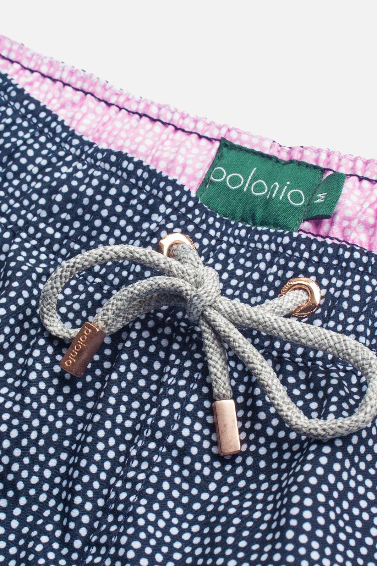 Blue Dots Classic Swim Trunks - Polonio