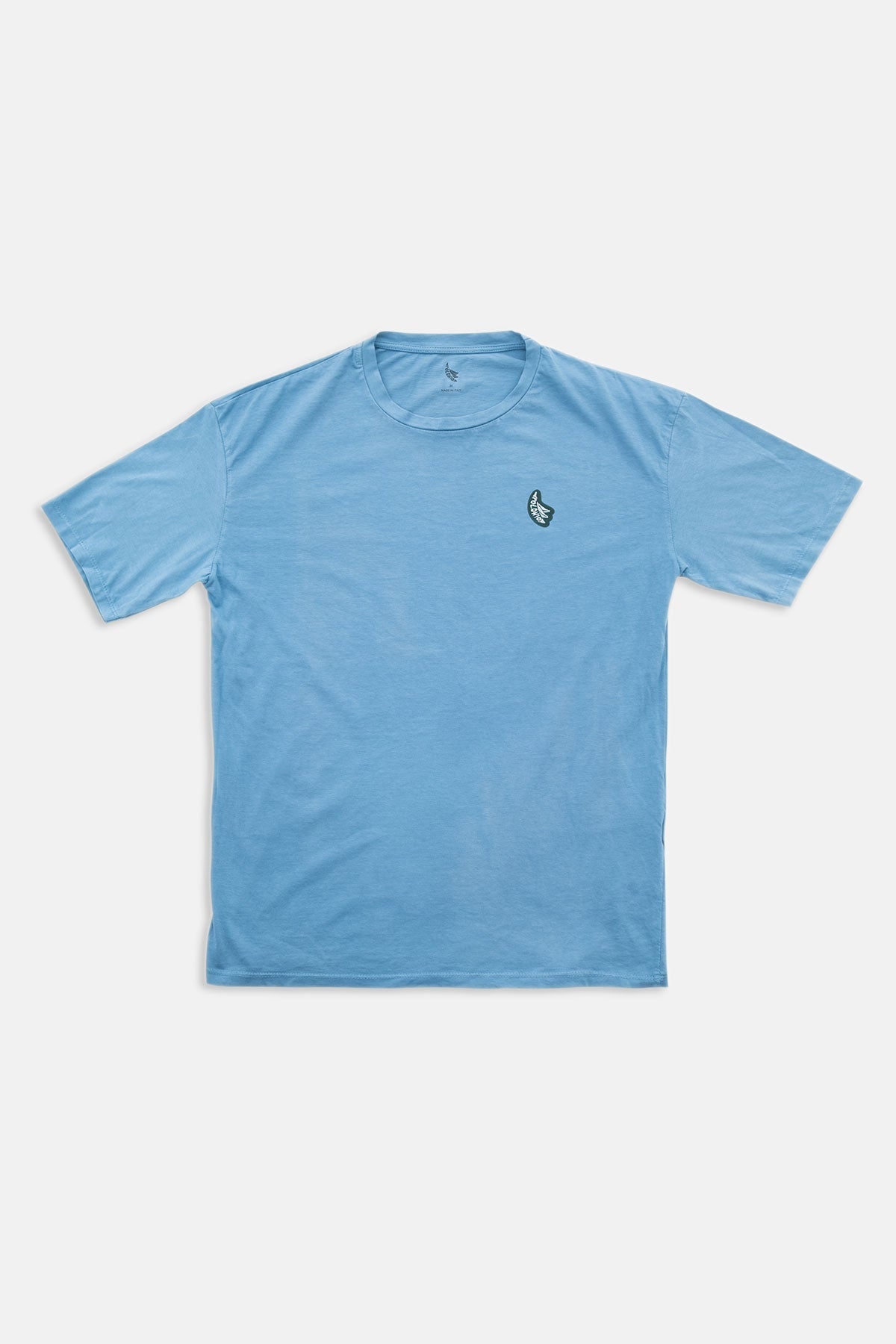 Blue Logo-Appliqué Tee - Polonio