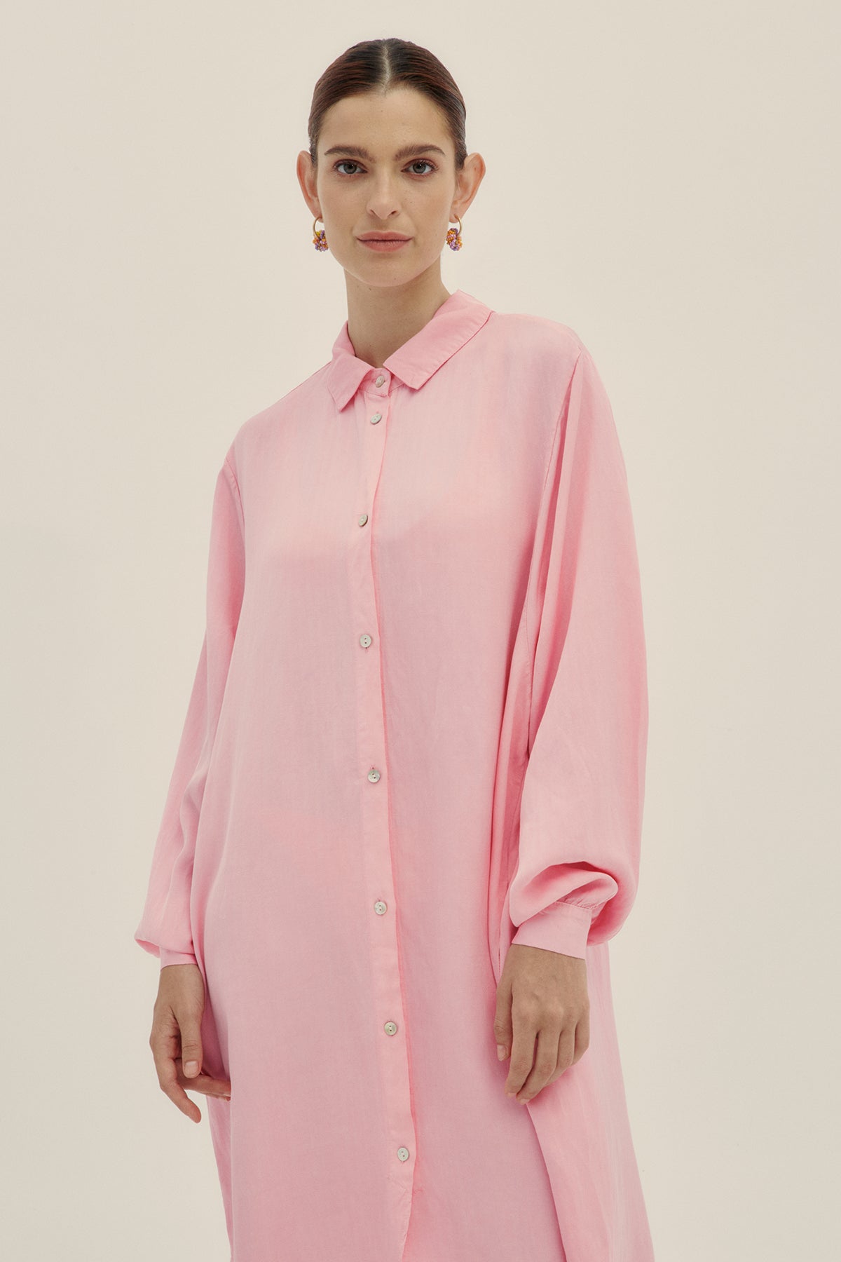 Bubblegum Long Shirt - Polonio