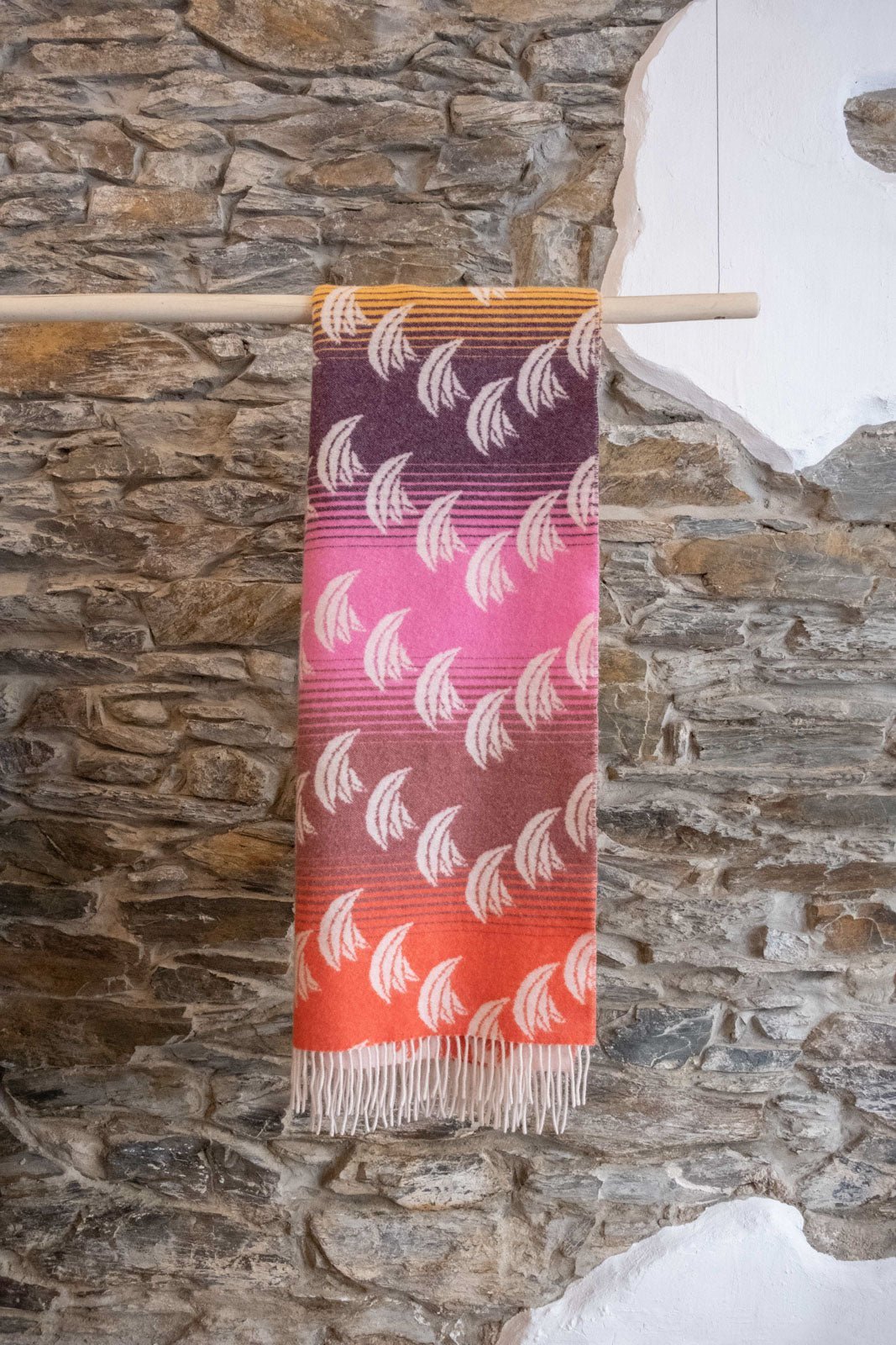 Bufanda Cashmere Banana Rainbow - Polonio