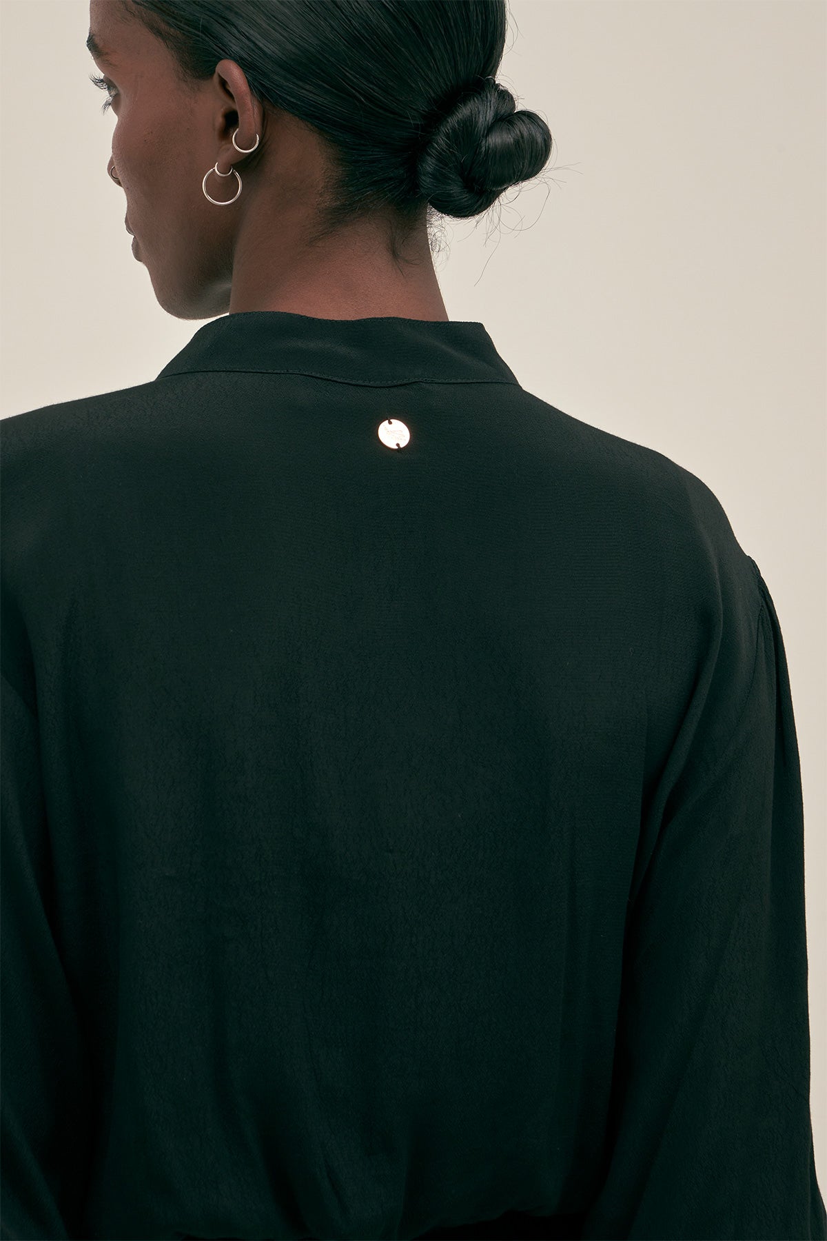 Camisa Abby Negro - Polonio