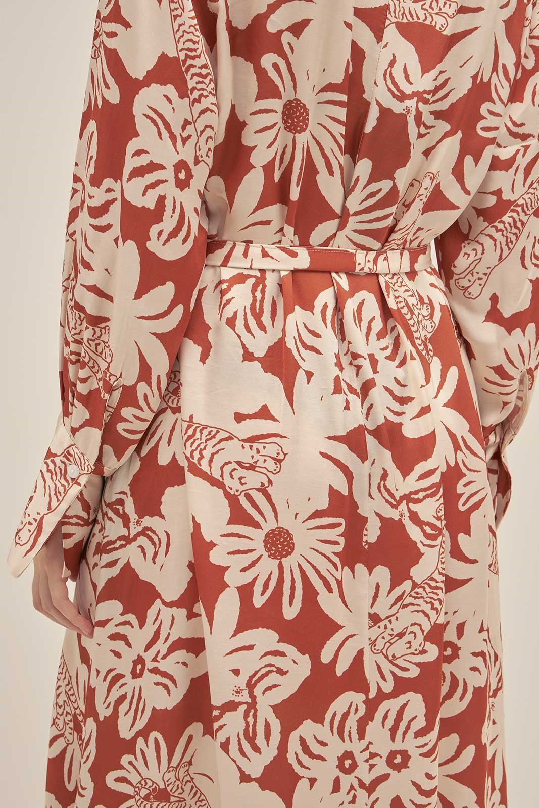 Camisa Larga Vale Jungle Clay - Polonio