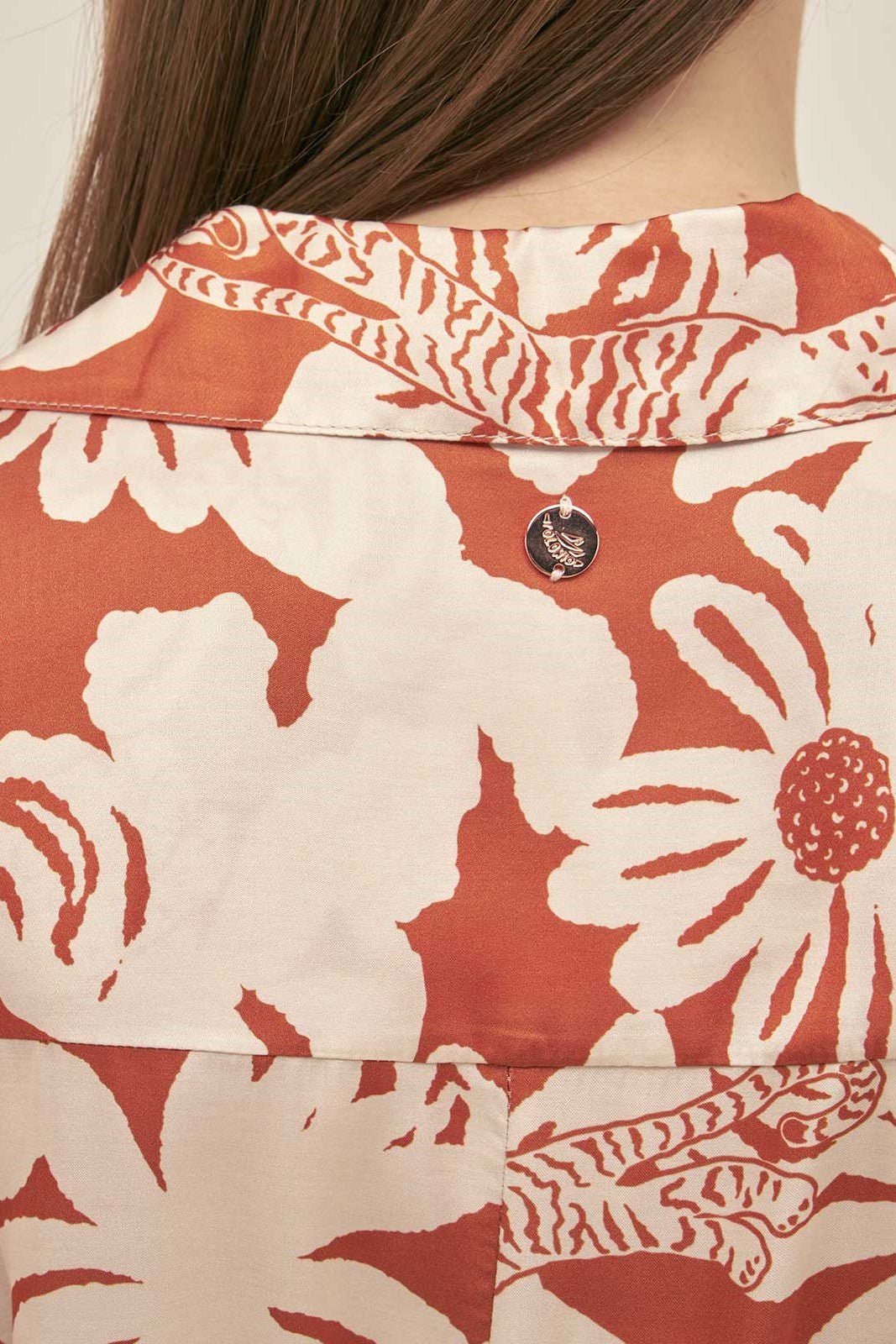 Camisa Larga Vale Jungle Clay - Polonio