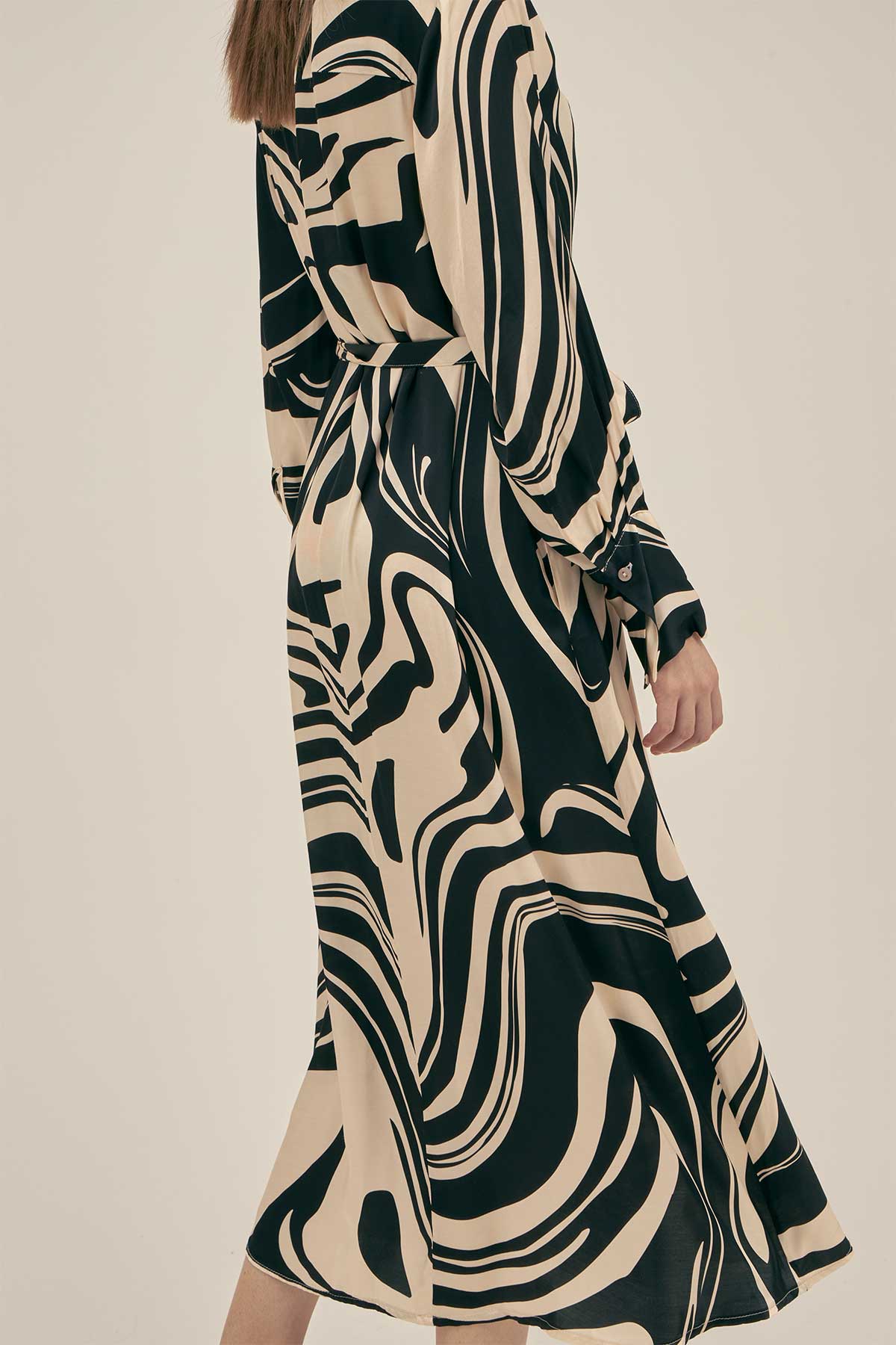 Camisa Larga Vale Marble - Polonio