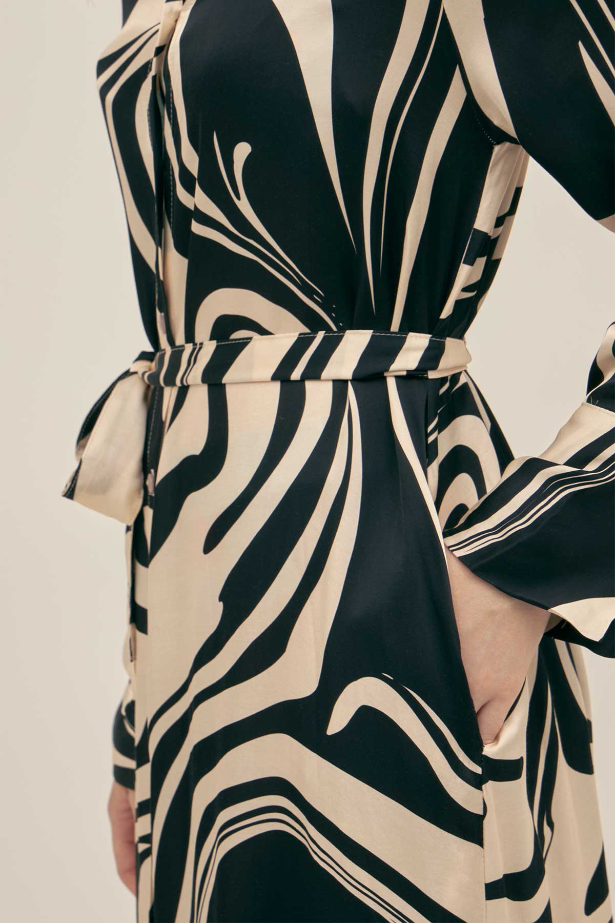 Camisa Larga Vale Marble - Polonio