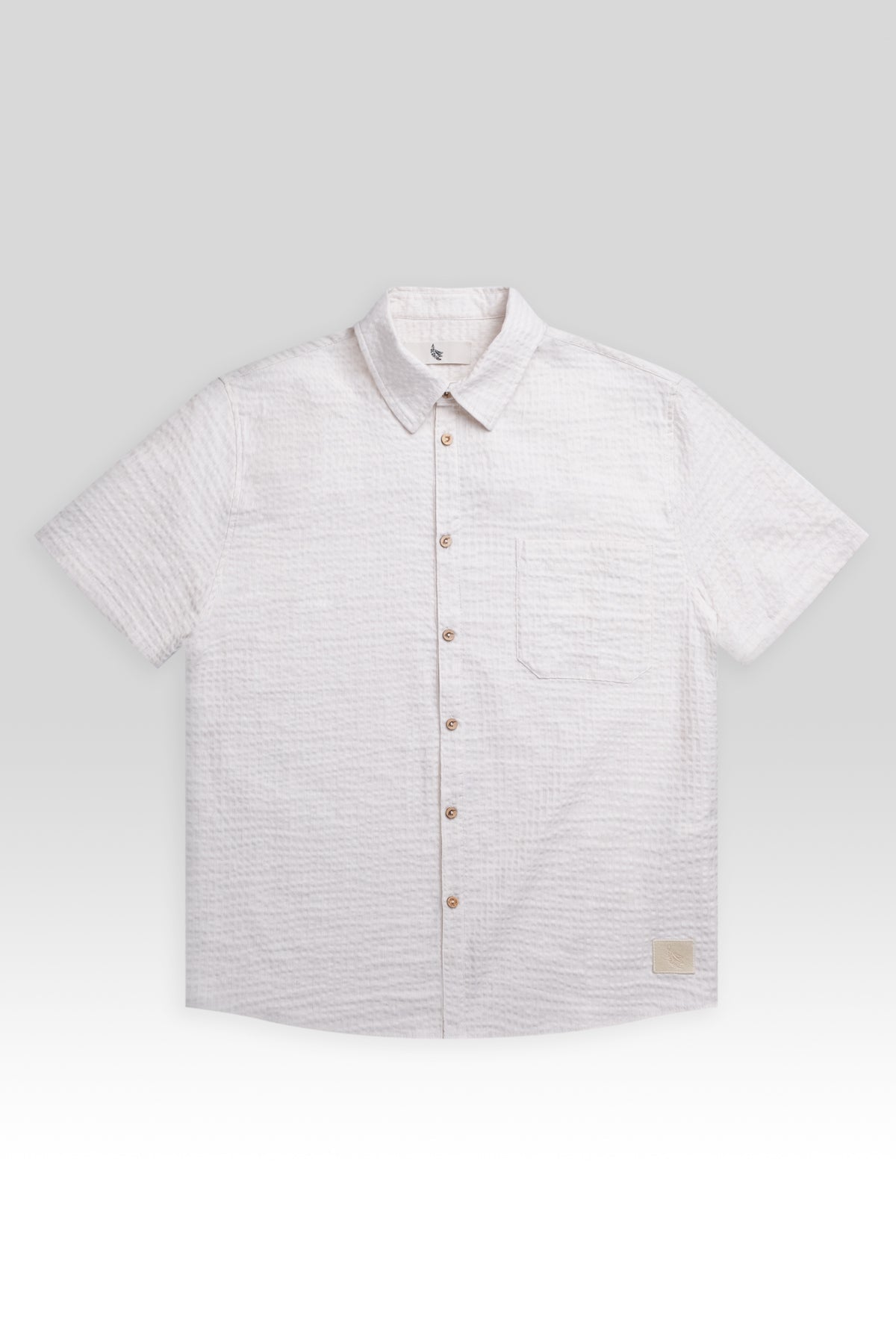 Camisa Manga Corta Fede Crema - Polonio