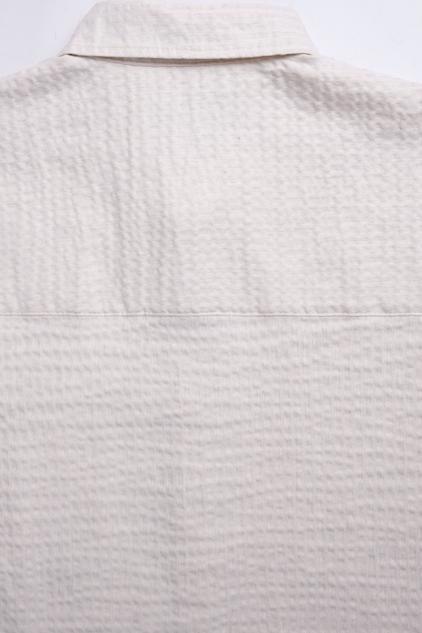 Camisa Manga Corta Fede Crema - Polonio