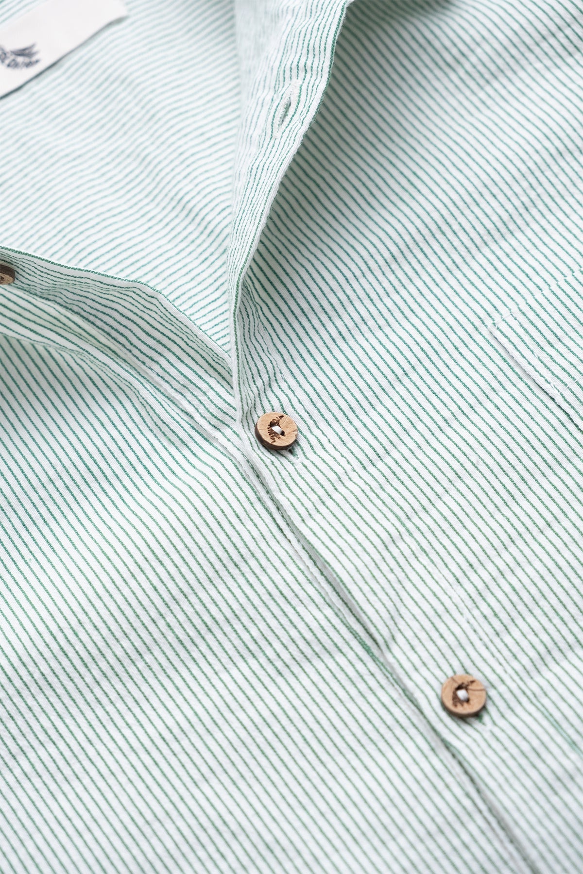 Camisa Manga Corta Fede Verde - Polonio