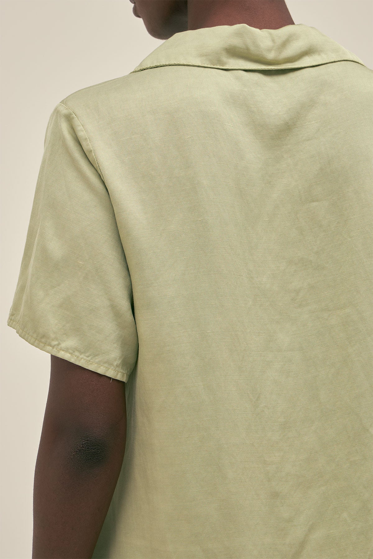 Camisa Manga Corta Pistacchio - Polonio