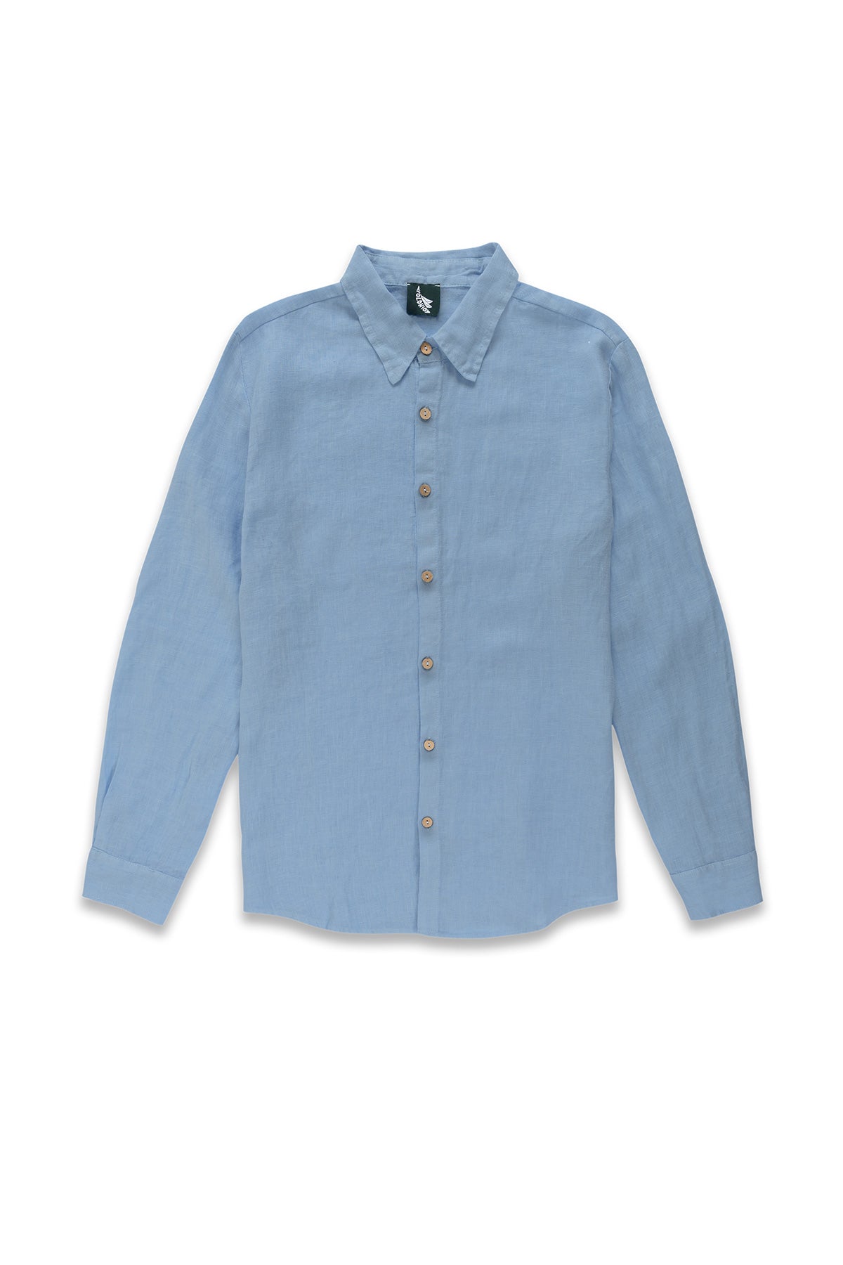 Camisa Manga Larga Lino - Algodón - Polonio