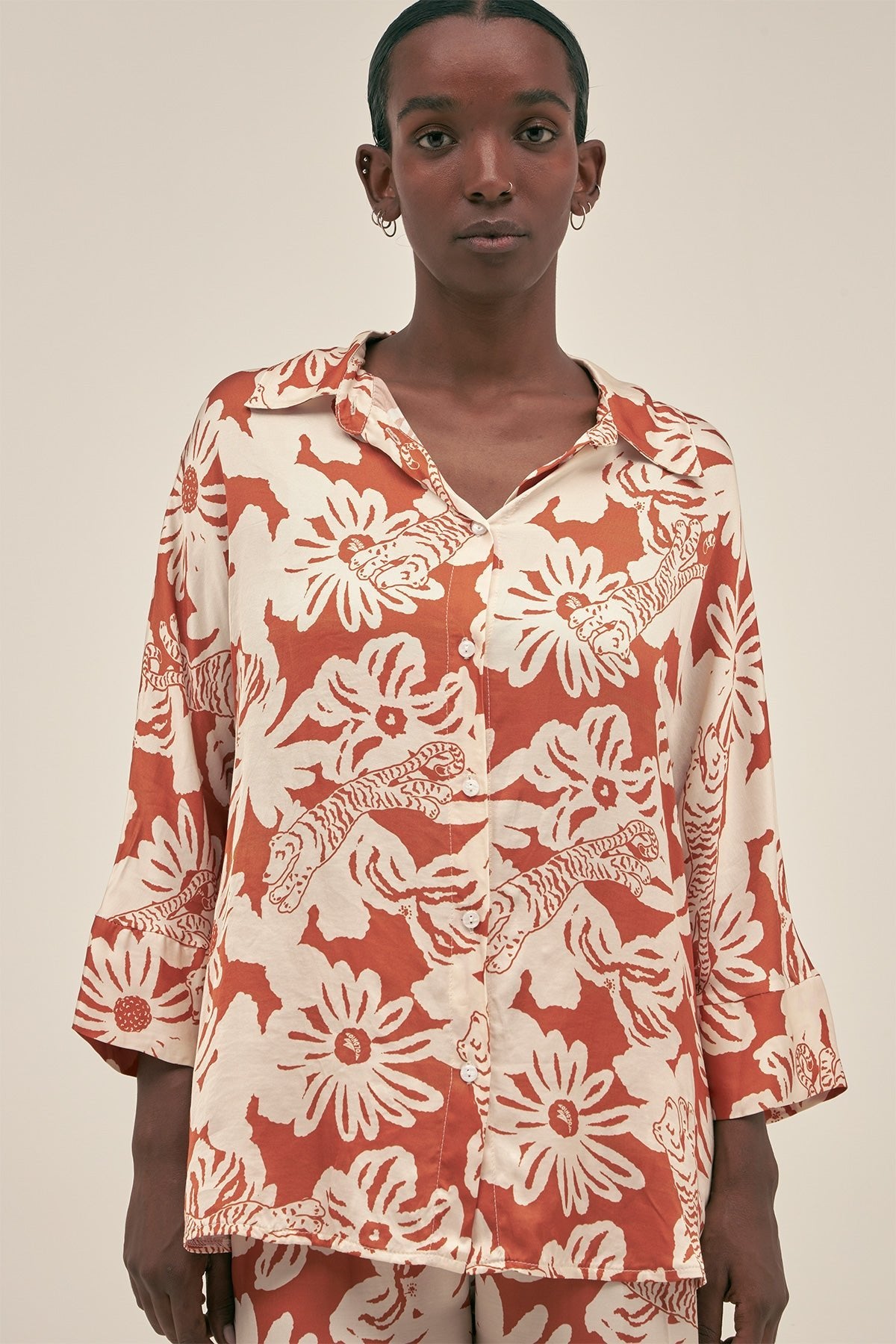 Camisa Sol Jungle Clay - Polonio