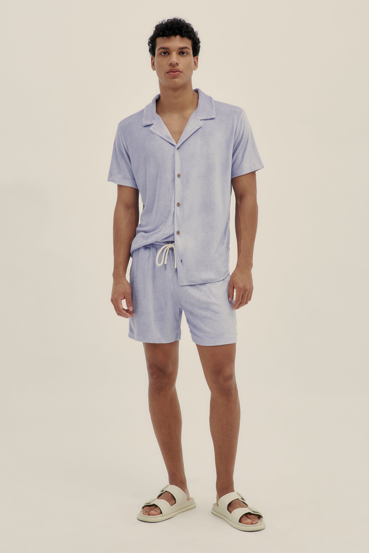 Camisa Terry Lavanda - Polonio