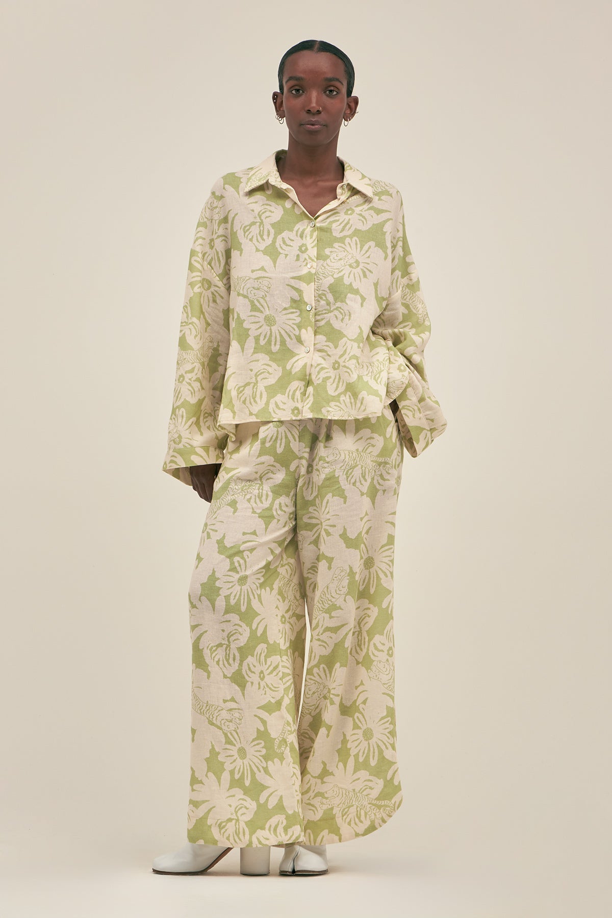 Camisa Vale Jungle Green - Polonio