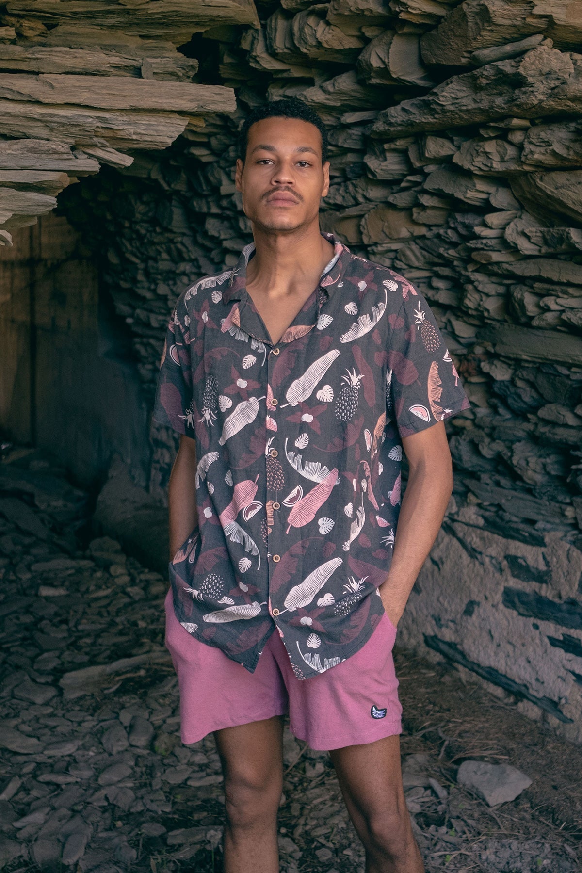 Camisa Camper Botanico - Polonio