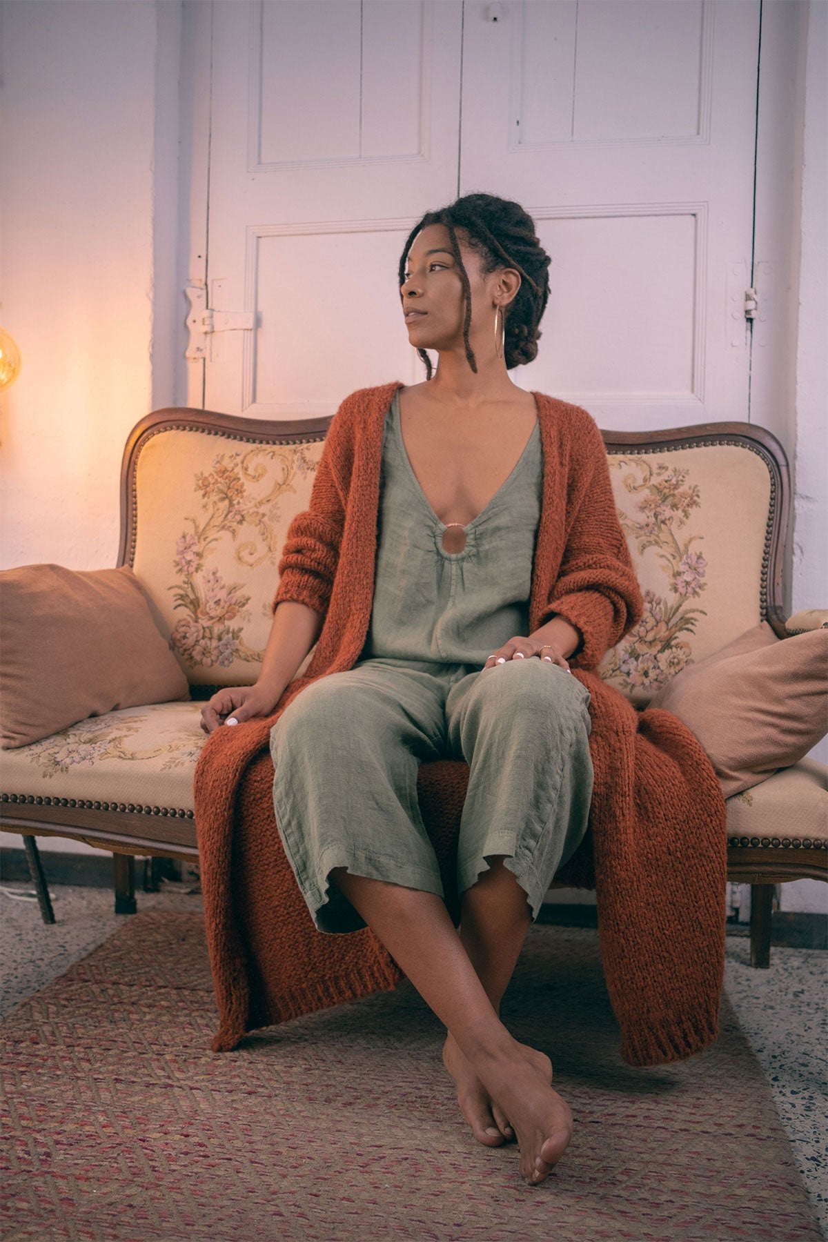 Cardigan Largo - Polonio