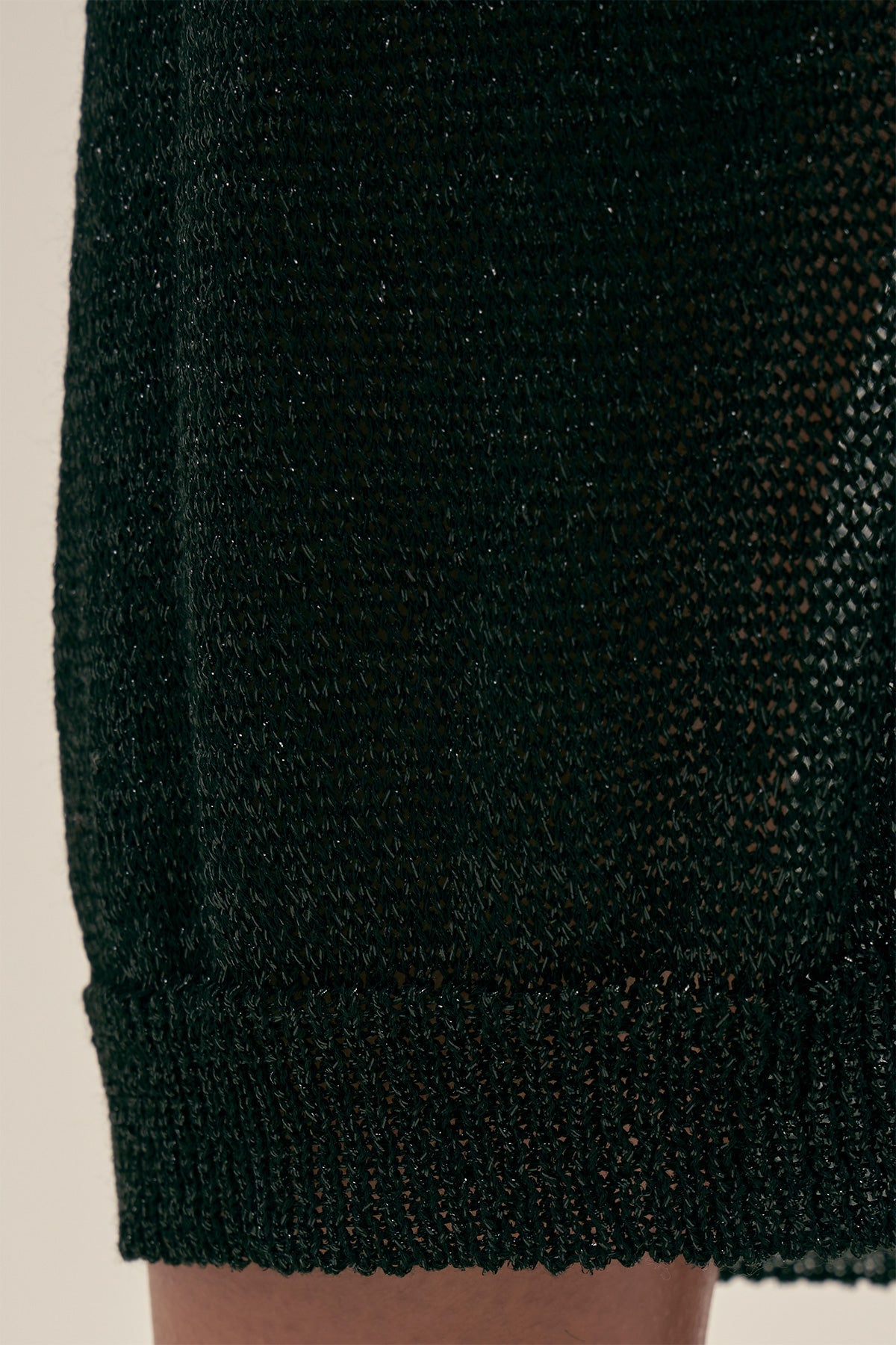 Cardigan Lu Lurex Negro - Polonio