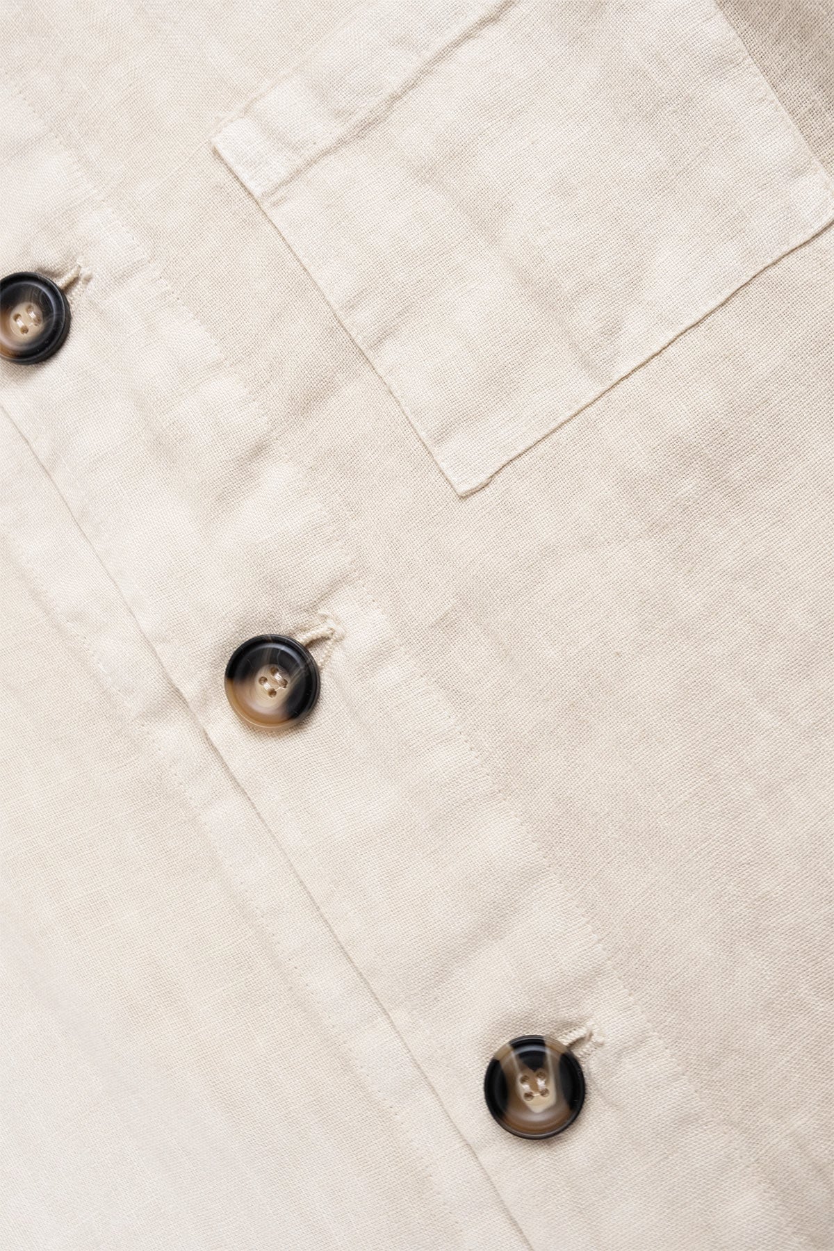 Chaqueta Lino Premium Crema