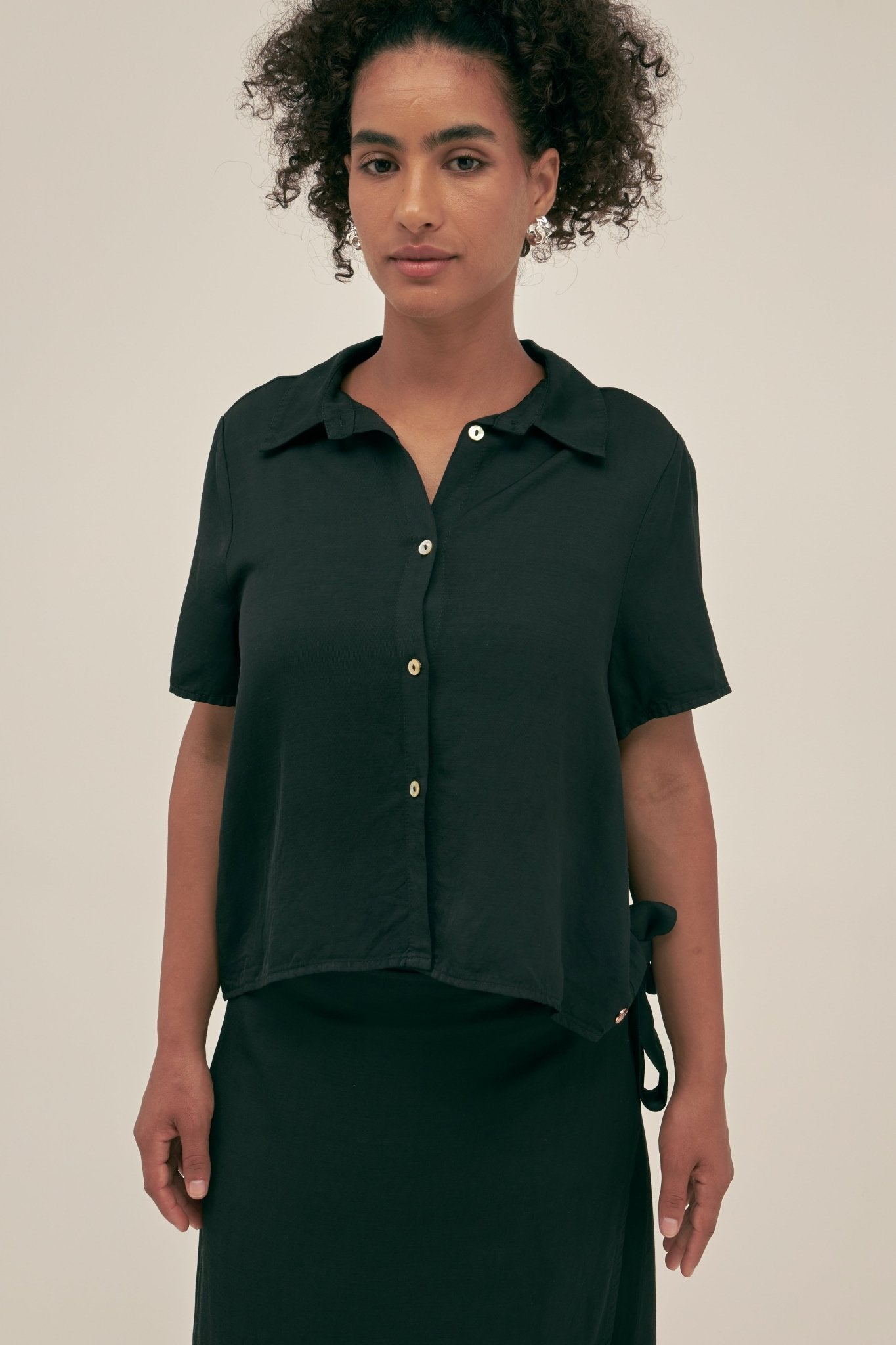 Falda Larga Negro - Polonio