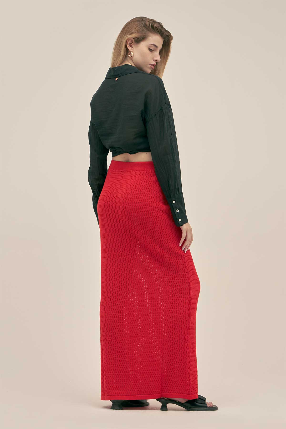 Falda Punto Ibiza - Polonio