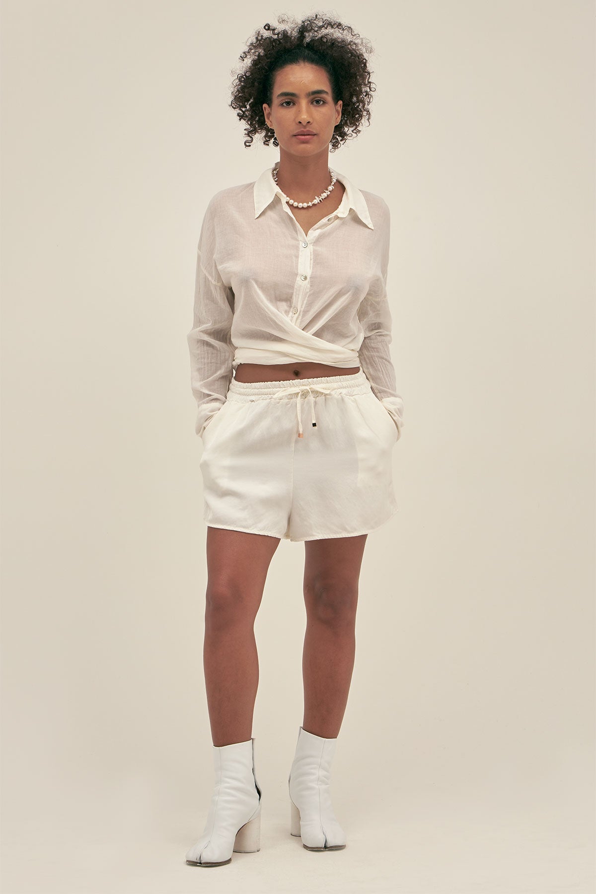 Fefe Shirt Crema - Polonio